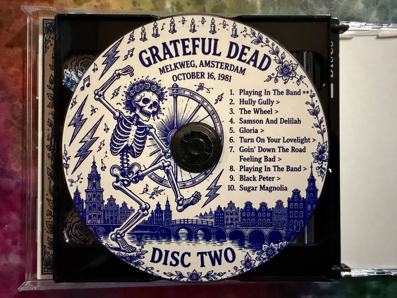 Grateful Dead-Bobby’s Birthday Party- Melkweg Amsterdam 81- Bob Weir’s 34th!