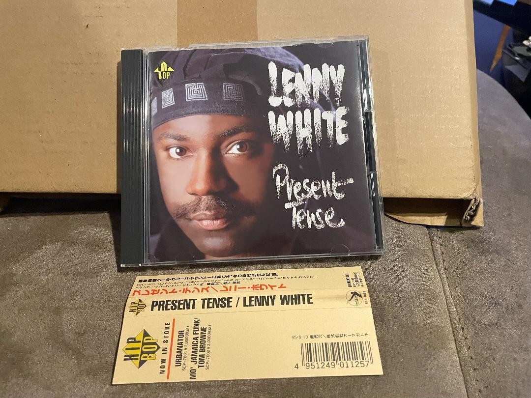 Lenny White Present Tense Japan CD John Scofield Chick Corea Stanley Clarke