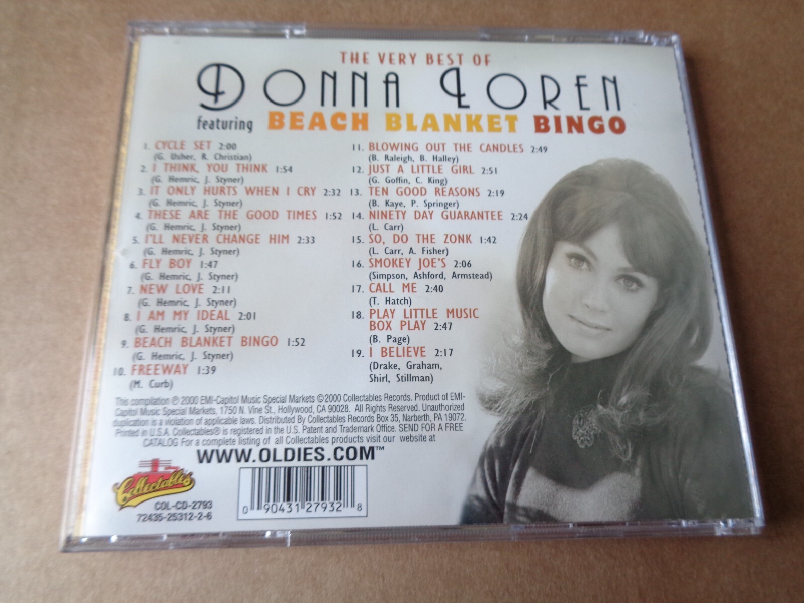 Donna Loren - The Very Best of - Collectables CD