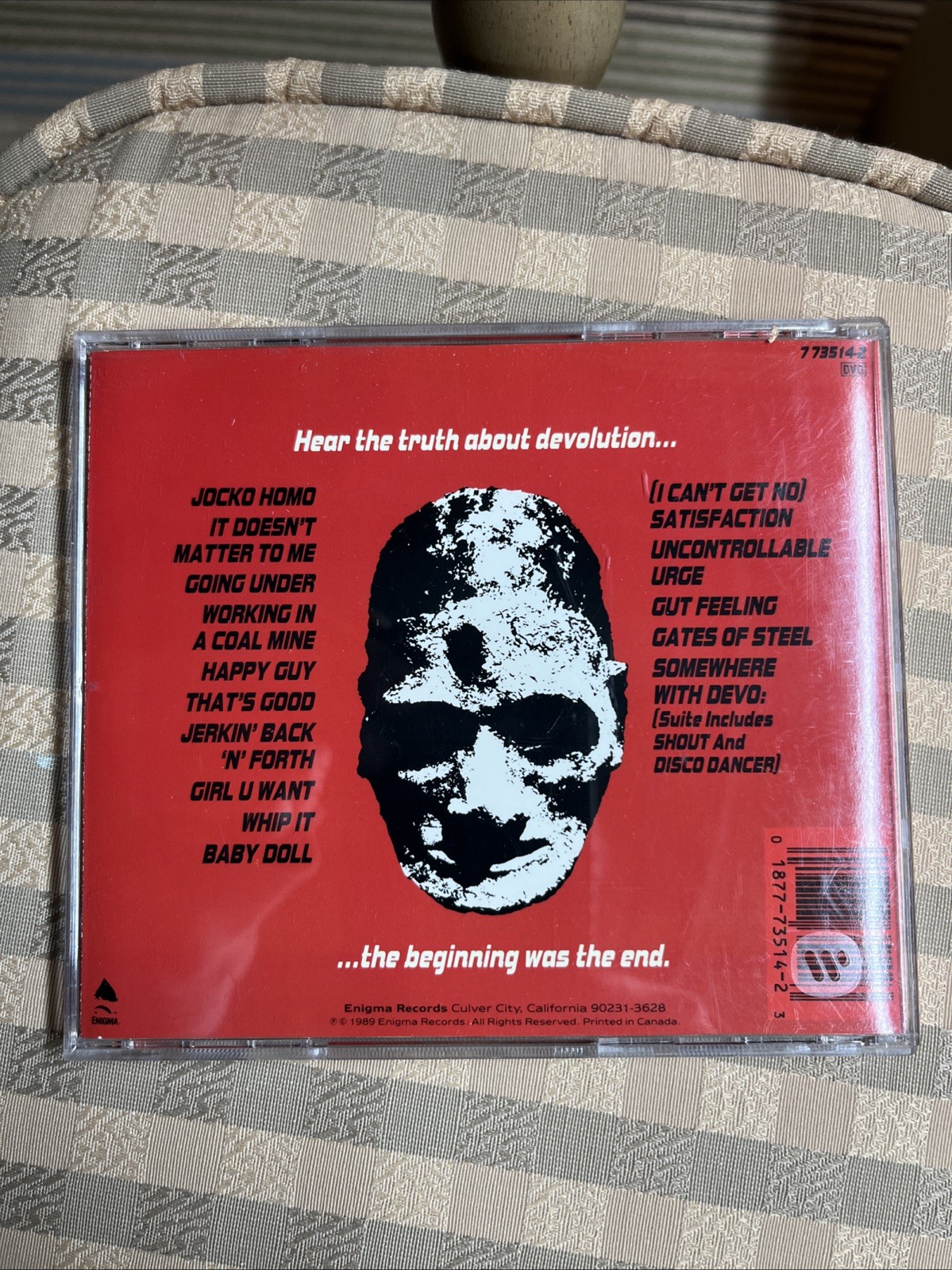 DEVO Now It Can Be Told Live At The Palace 12/9/88 CD Excellent Condition