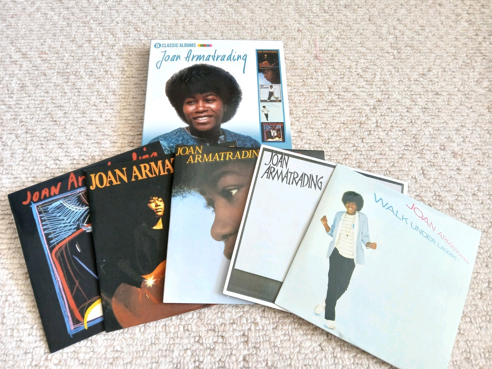 Joan Armatrading Classic Albums CD Box Set 5 Discs, 2017