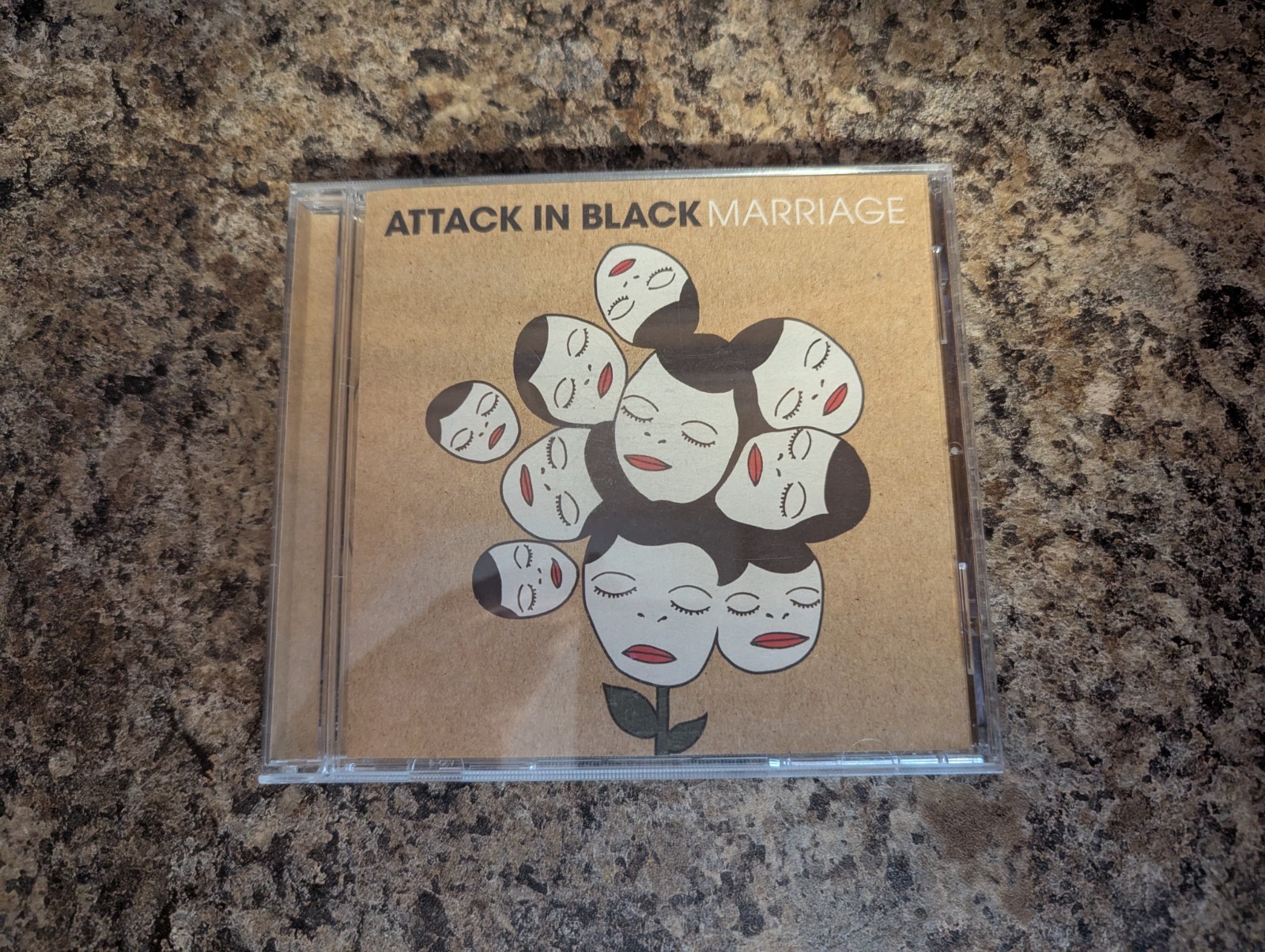 Attack In Black - Marriage Cd Indie Rock Pop Punk Canada Dine Alone Records 2007
