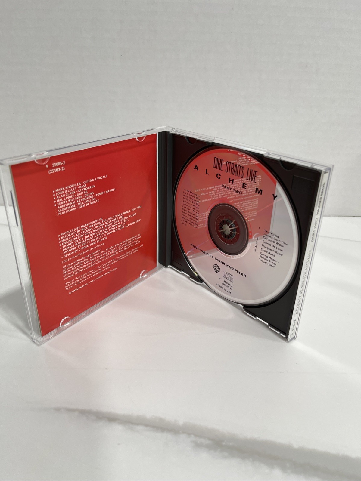 Dire Straits - Alchemy - Dire Straits Live - Two CD Set - Dire Straits Box Set