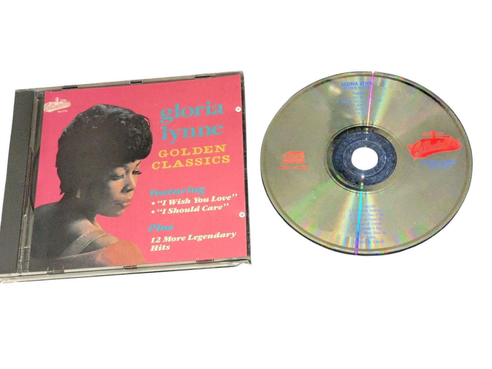 Gloria Lynne Golden Classics ( CD 1992 ) " I Wish You Love " Music Audio Cd