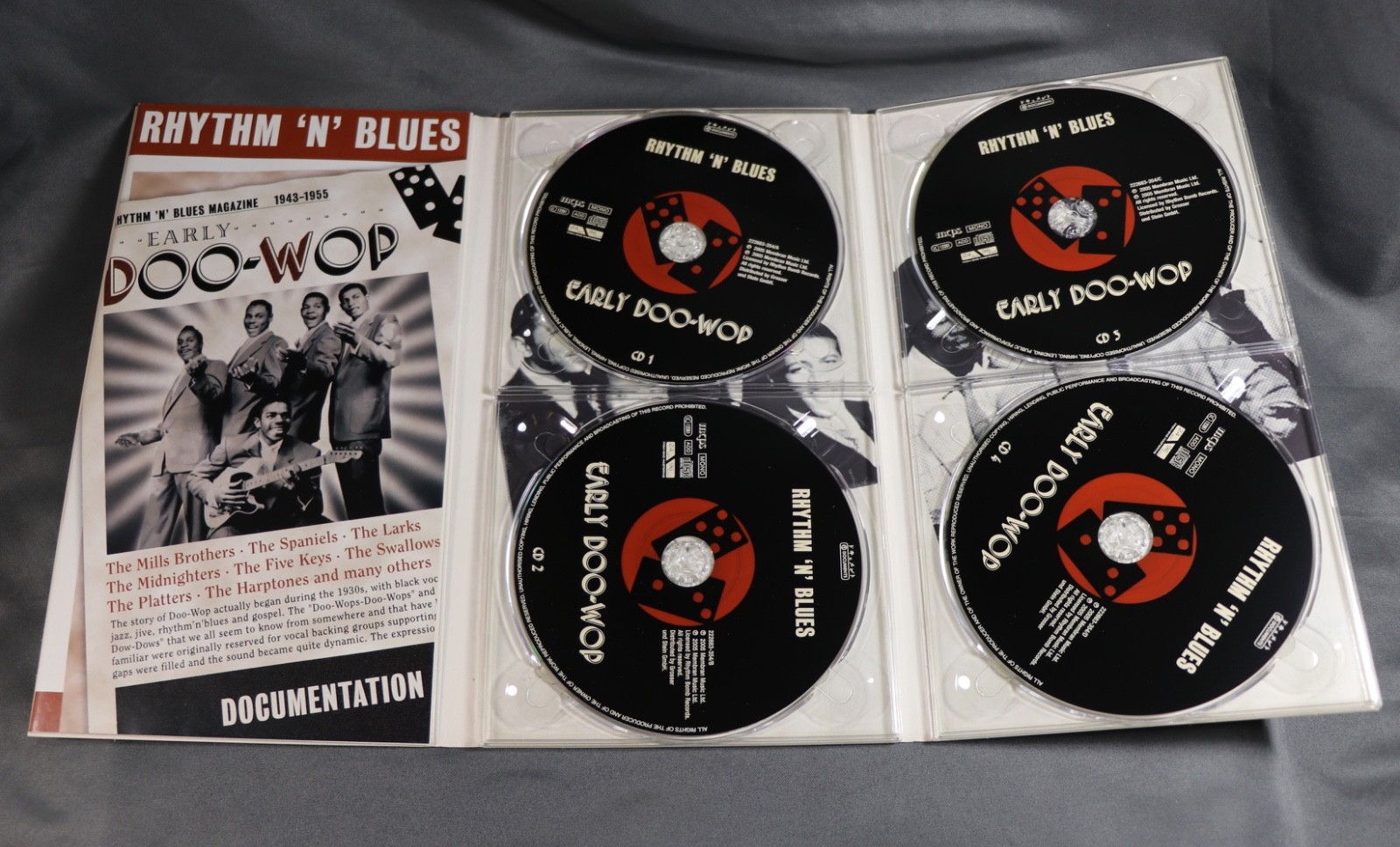 Rhythm N Blues: Early Doo-Wop 4 CD Book Set