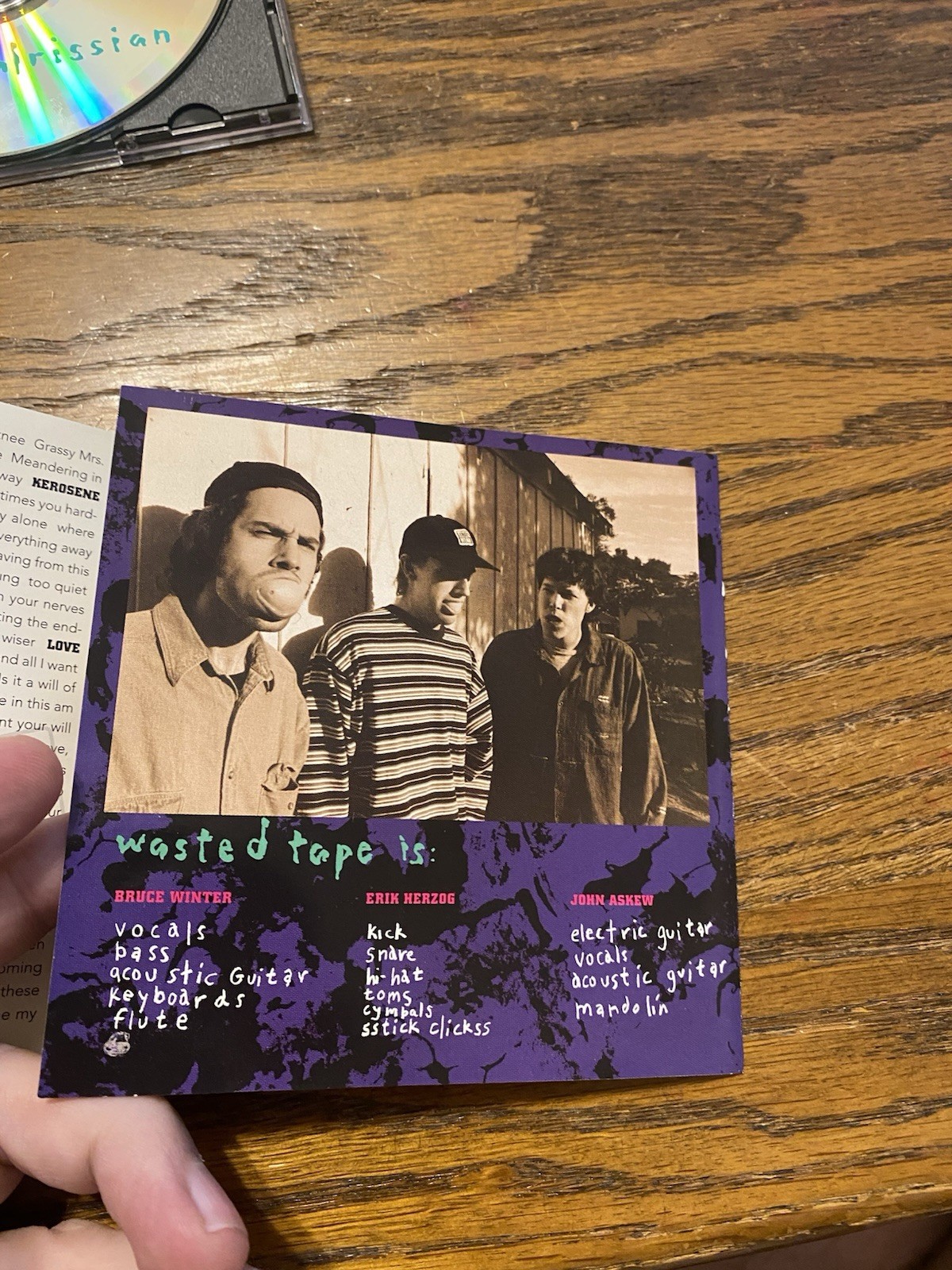Wasted Tape Lando Calrissian 1994 CD Prog Progressive Experimental Rock Rare