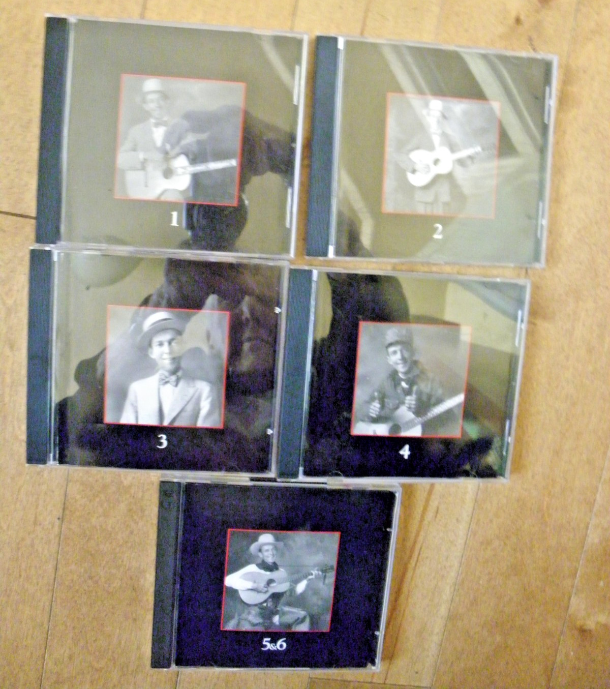 Jimmie Rodgers The Singing Brakeman Bear Family 5 CDs Only