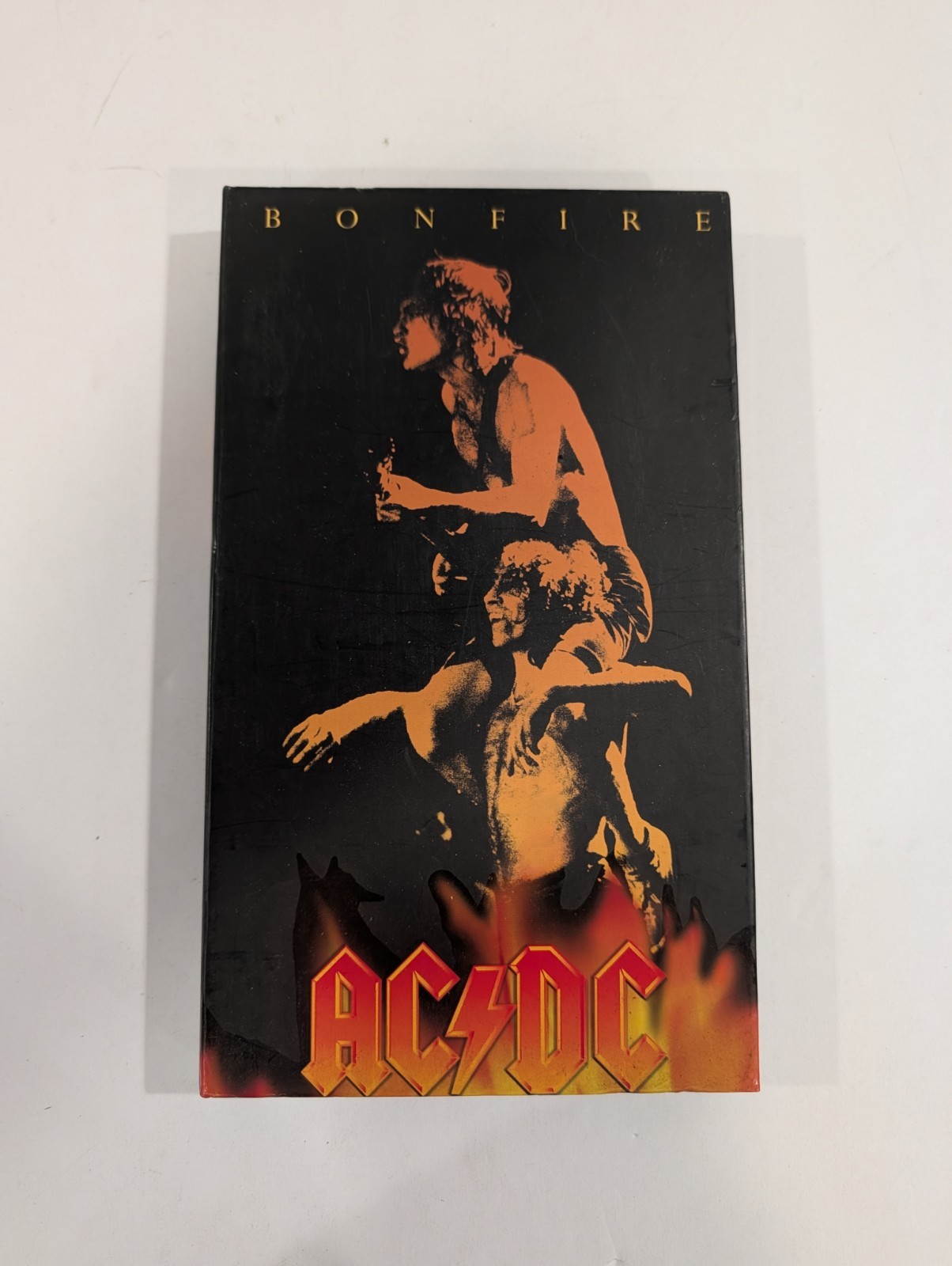 AC/DC Bonfire 4 CD Box Set With Booklet Epic Records 2003 **READ**