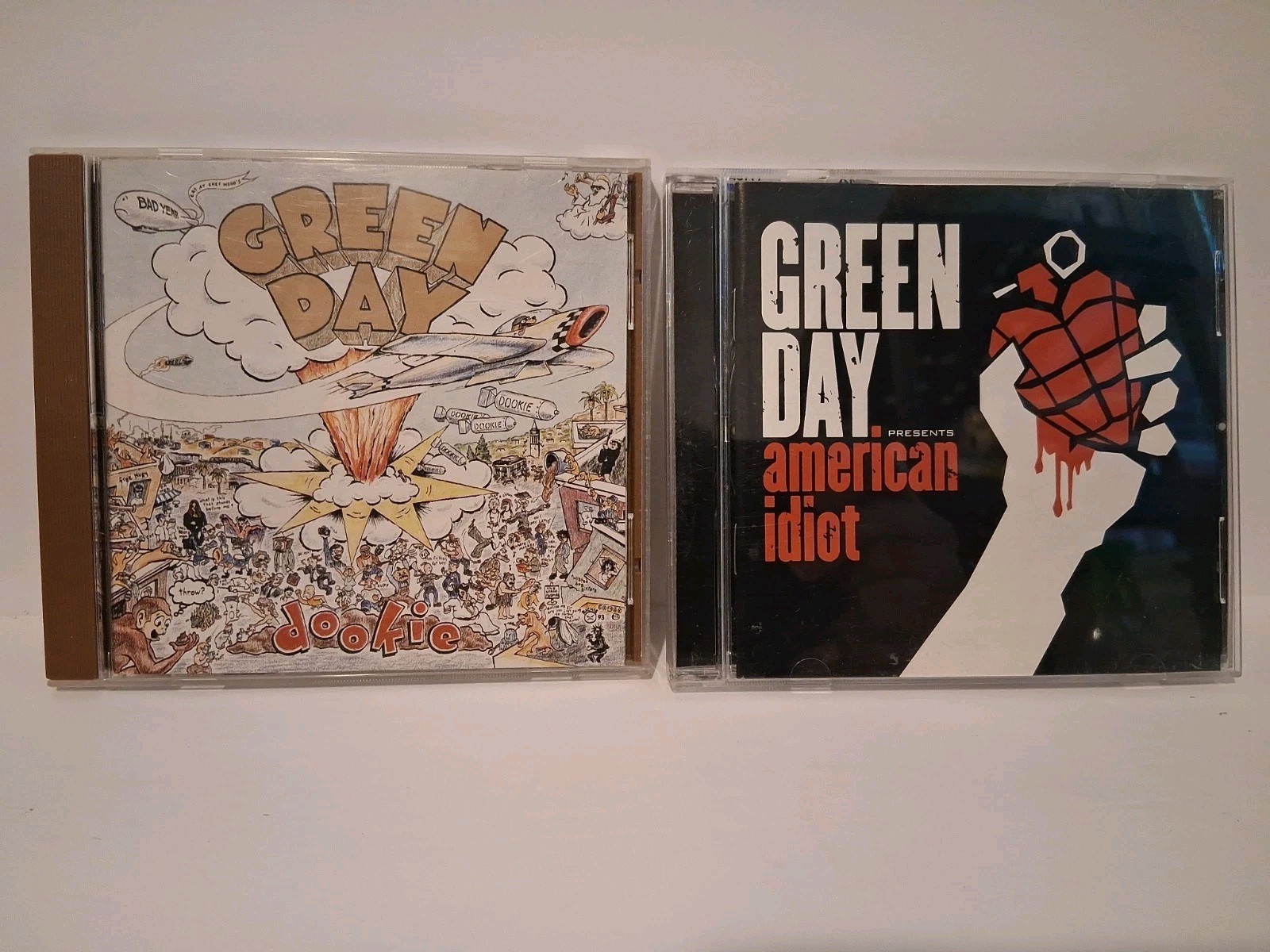 2 Green Day CDs - Dookie & American Idiot