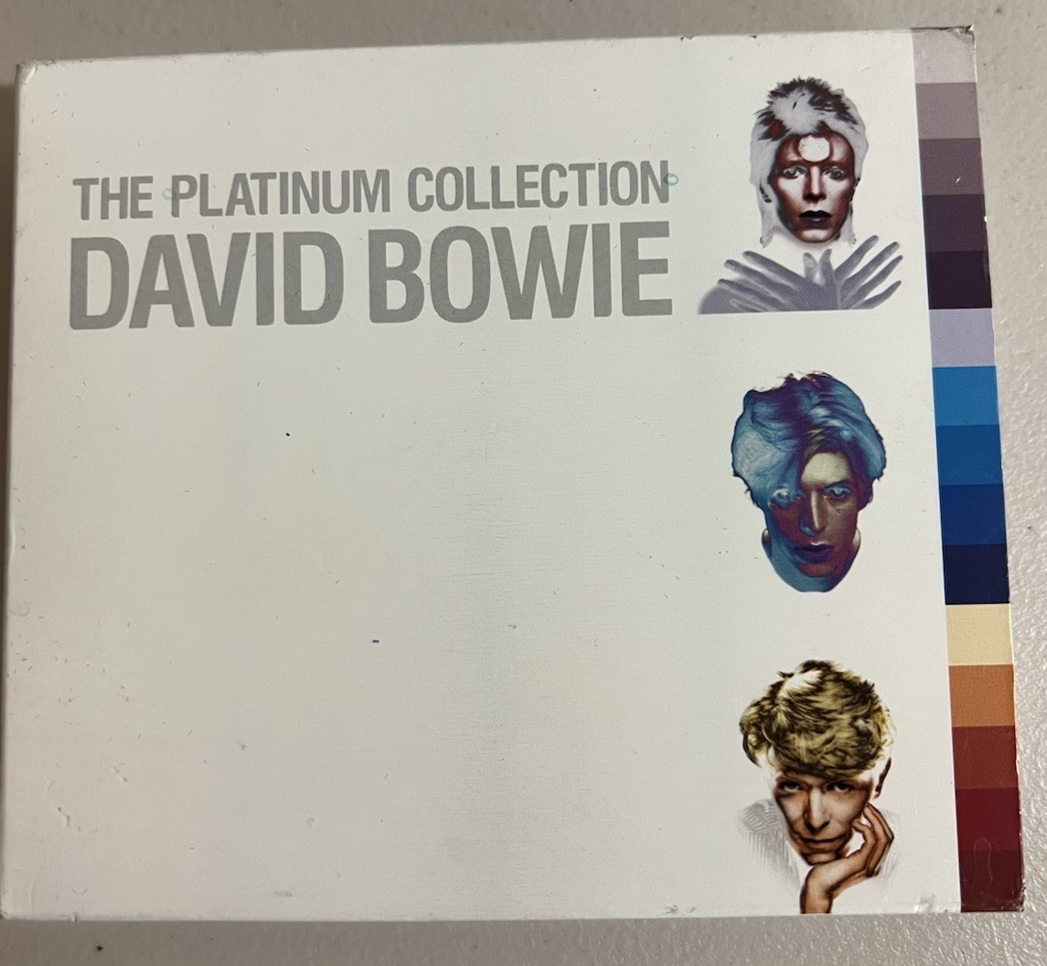 David Bowie The Platinum Collection 3 CD Set 57trks Anthology 1969-1987 Slipcase