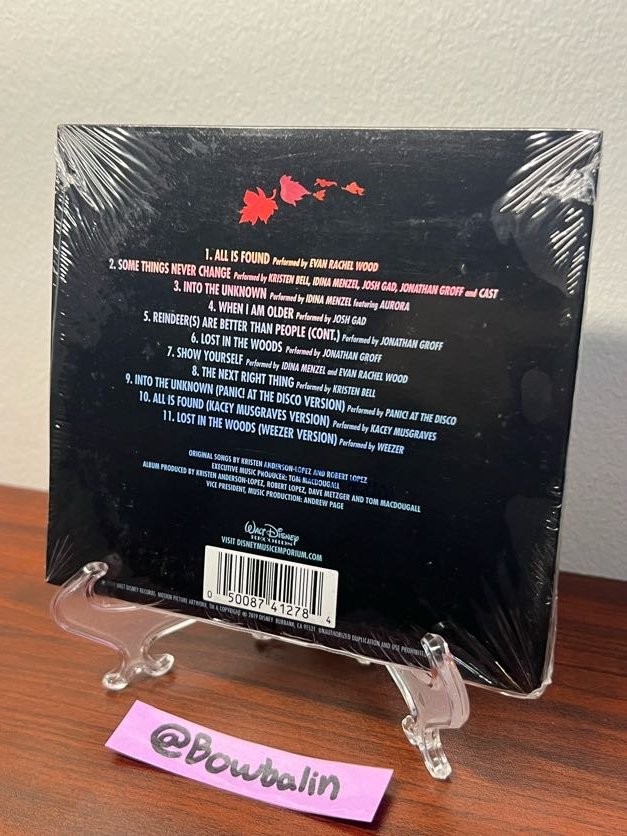 Disney Frozen II Soundtrack CD 2019 Panic At The Disco Kacey Musgraves Disney !