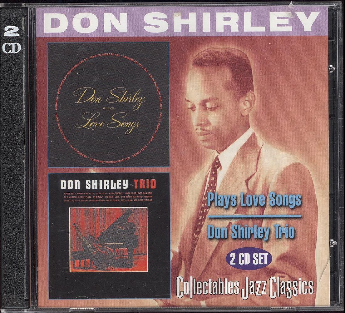 ACCEPTABLE Plays Love Songs / Don Shirley Trio by Don Shirley (2-CD set, 1999)