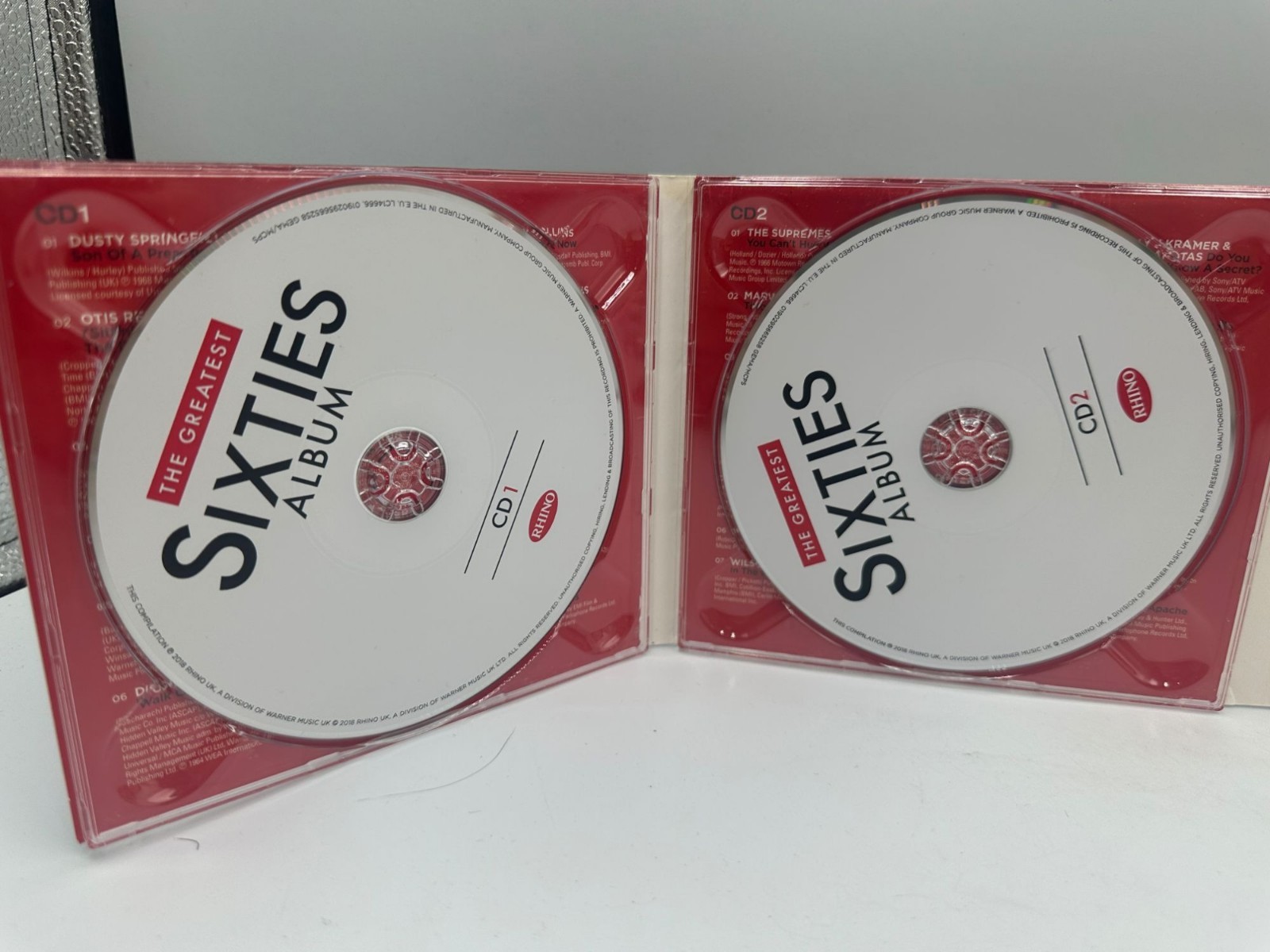 The Greatest Sixties Album 4CD Set 80 Tracks Rhino 2018 Compilation New Artists