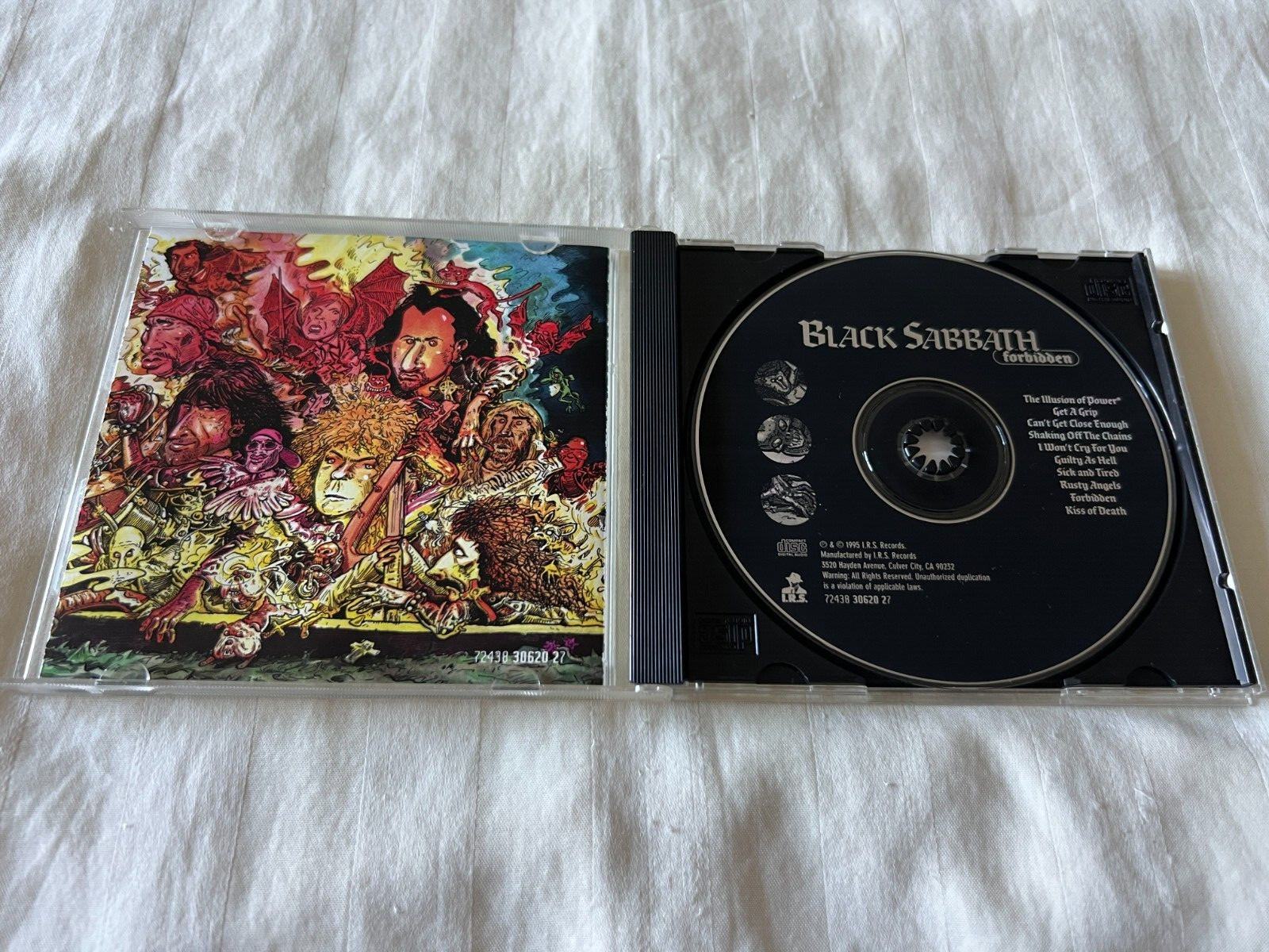 Black Sabbath - Forbidden CD 1995 Capitol 70s Metal Iommi Original OOP RARE