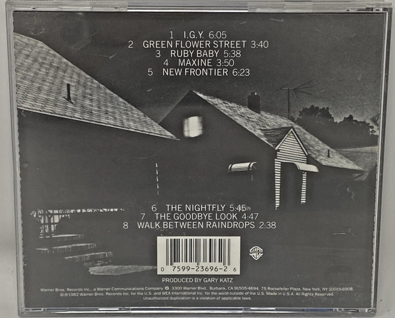 Donald Fagen The Nightfly CD - Classic AOR Rock - VG+ Condition - Steely Dan