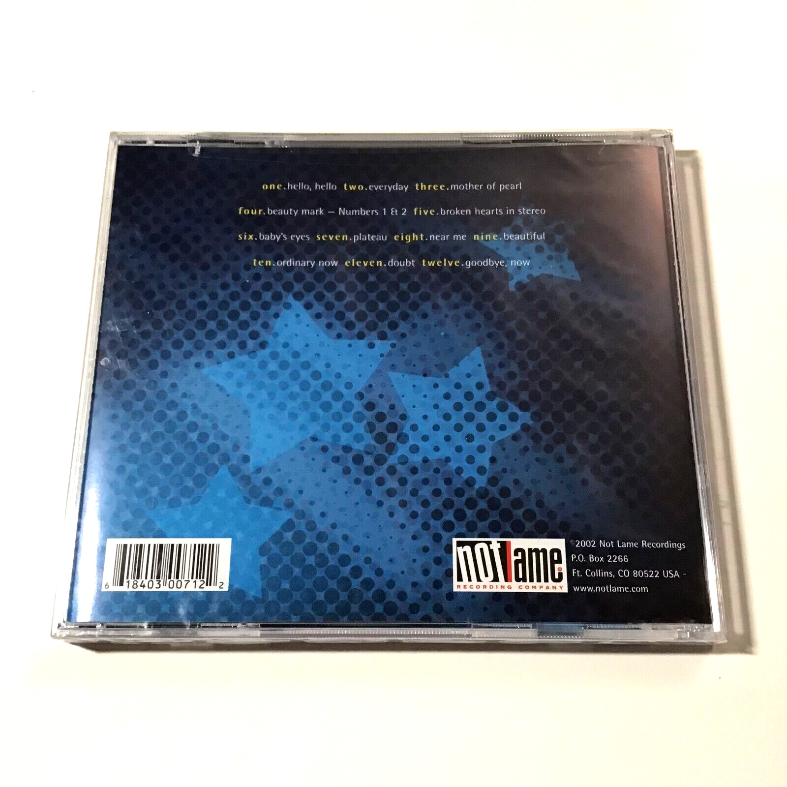 Starbelly Everyday And Then Some CD 2002 Power Pop, Rare, Cracked Case