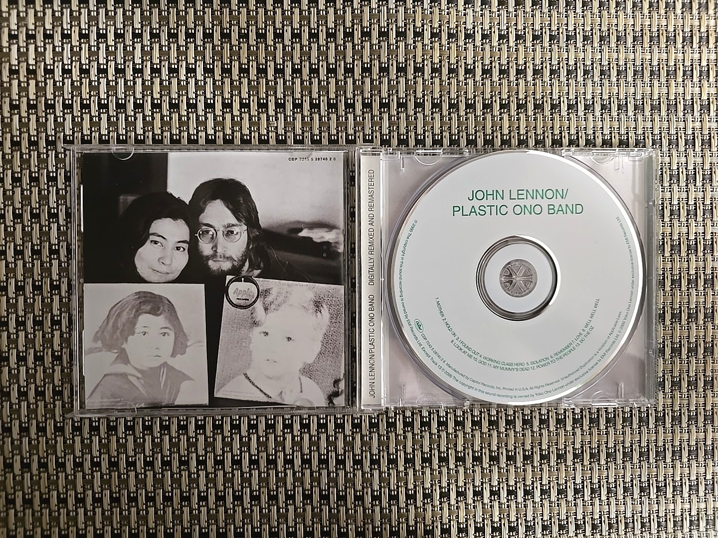 John Lennon - PLASTIC ONO BAND - CD - VERY GOOD ~ FREE SHIPPING