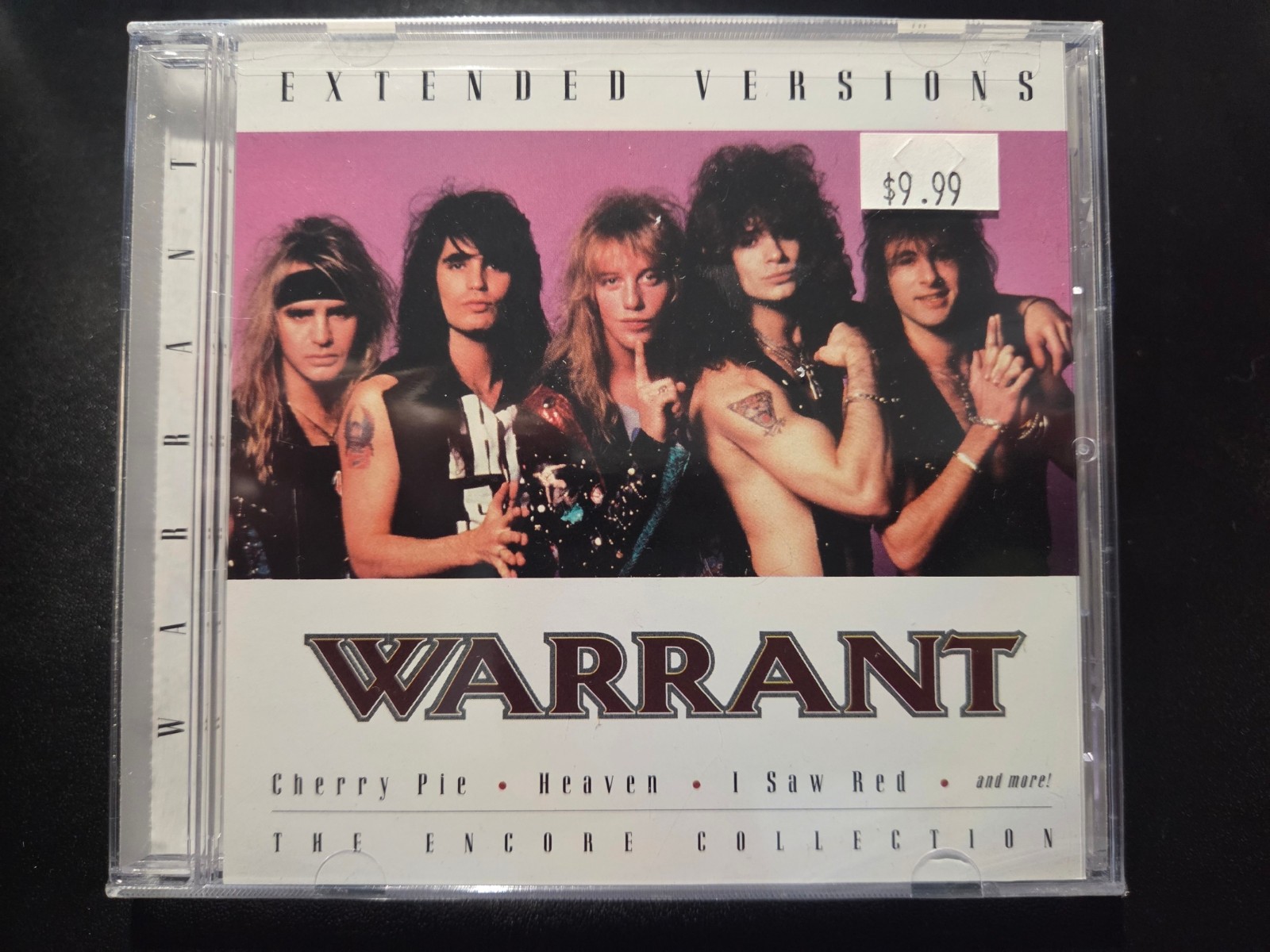 Warrant: Extended Versions (CD, 2005) The Encore Collections New Sealed