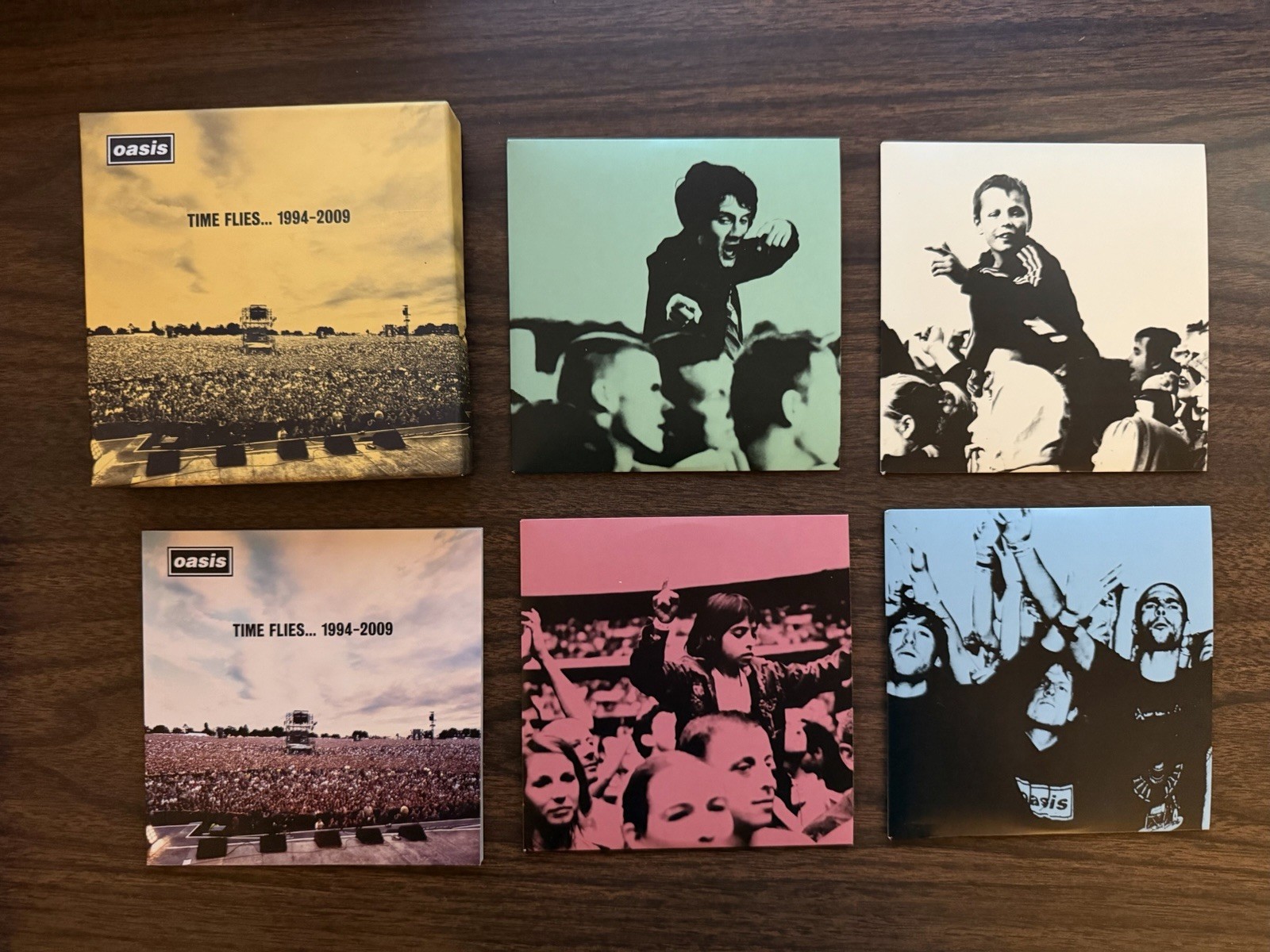 Oasis Time Flies... 1994-2009 Rock CD Cardboard Sleeve - 3CDs & 1 DVD
