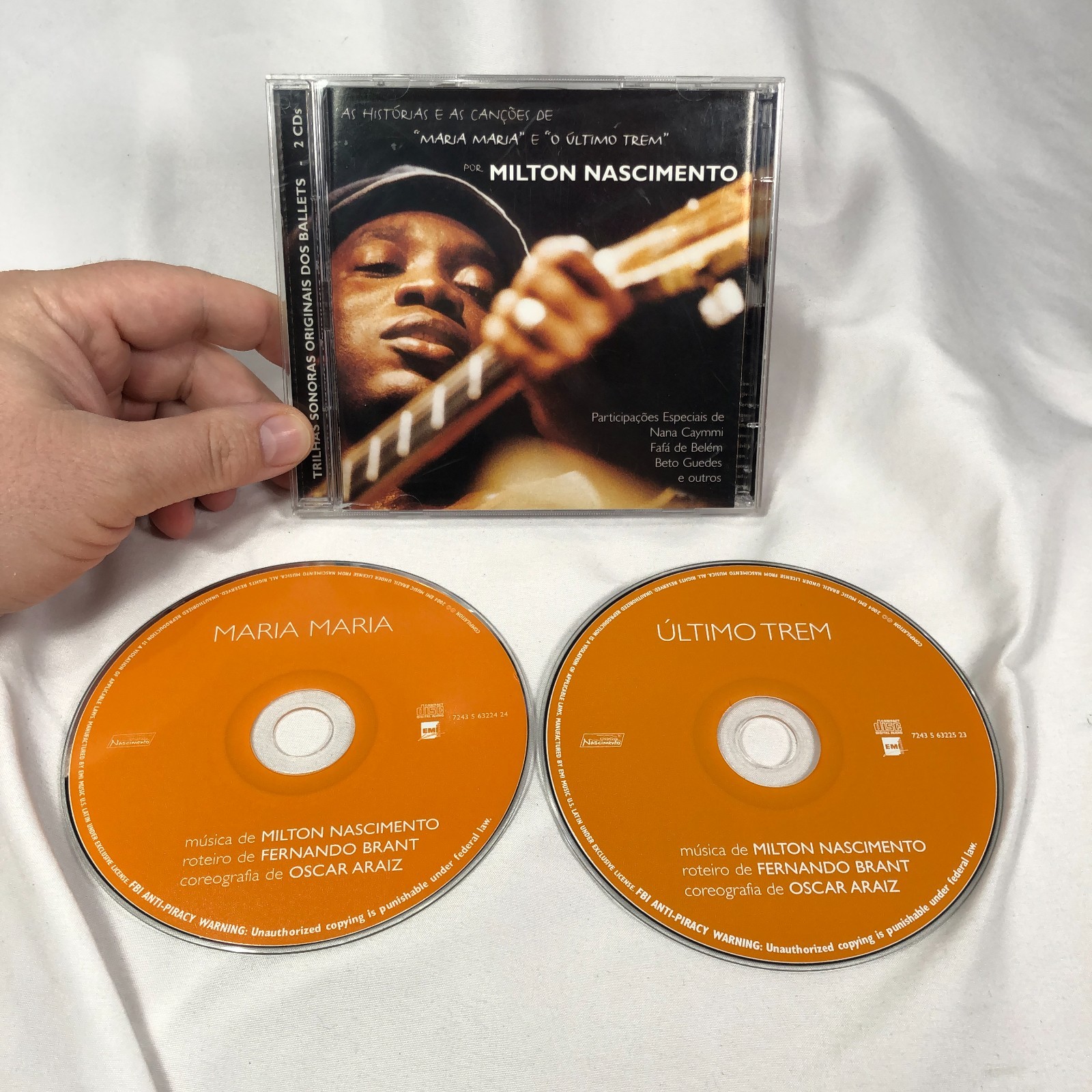 Milton Nascimento - Maria Maria / Ultimo Trem (Double CD) Very Good