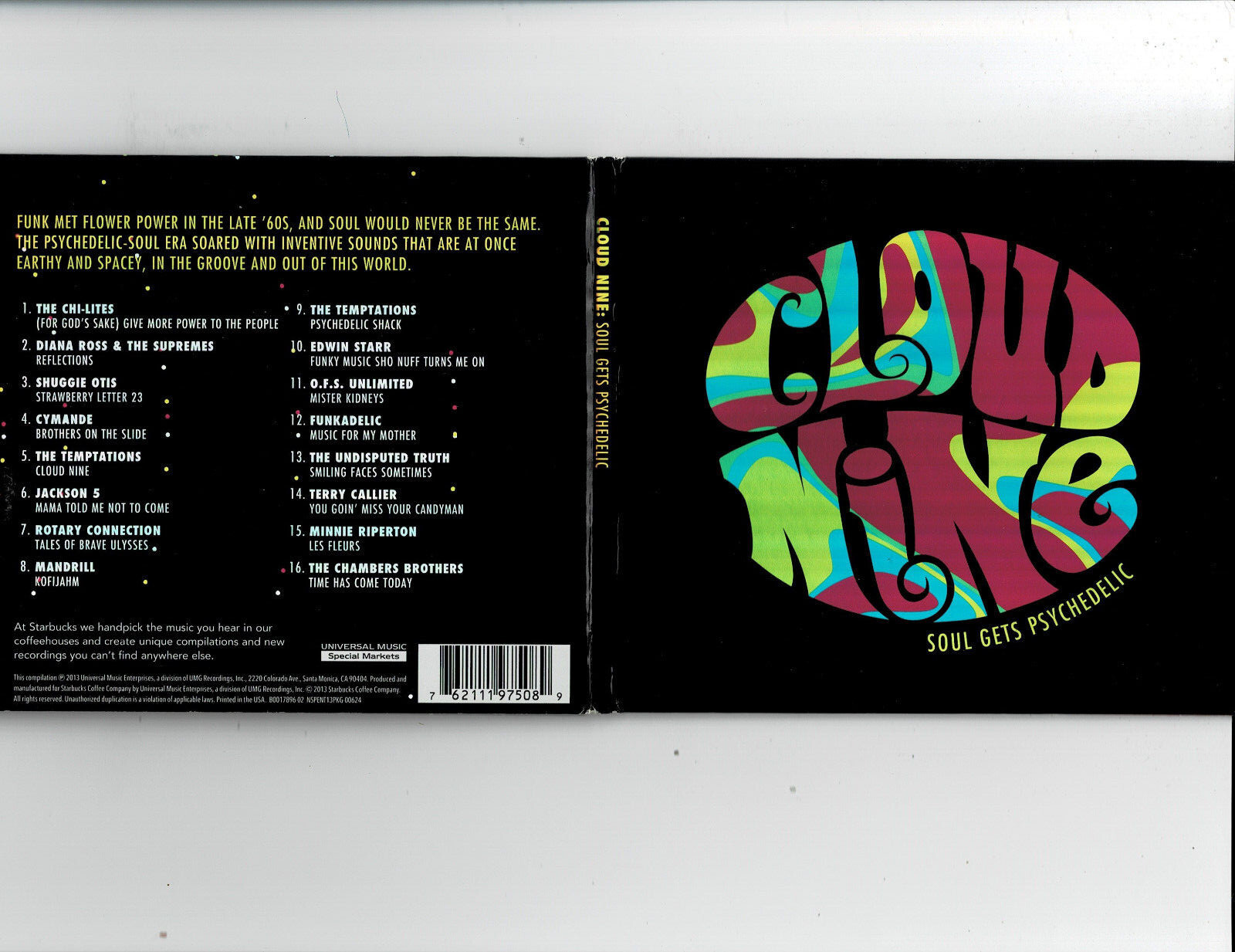 CLOUD NINE: PSYCHEDELIC SOUL -VAR (CD) MANDRILL ROTARY CYMANDE OFS CALLIER STARR
