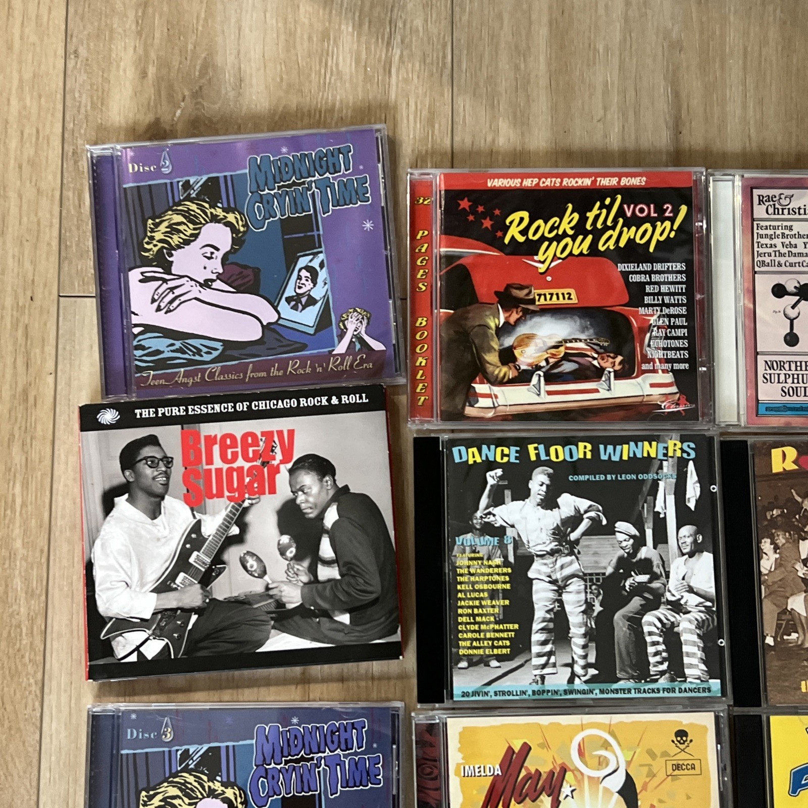 Rockabilly CD Collection Set Of 20 Good Condition Some Of Them Are RARE Set 13