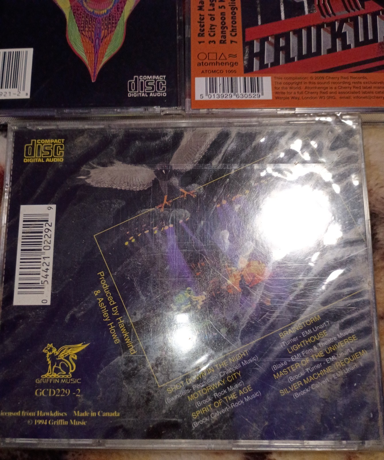 Hawkwind CD Collection Of 3 Excellent Condition RARE (1) Sealed
