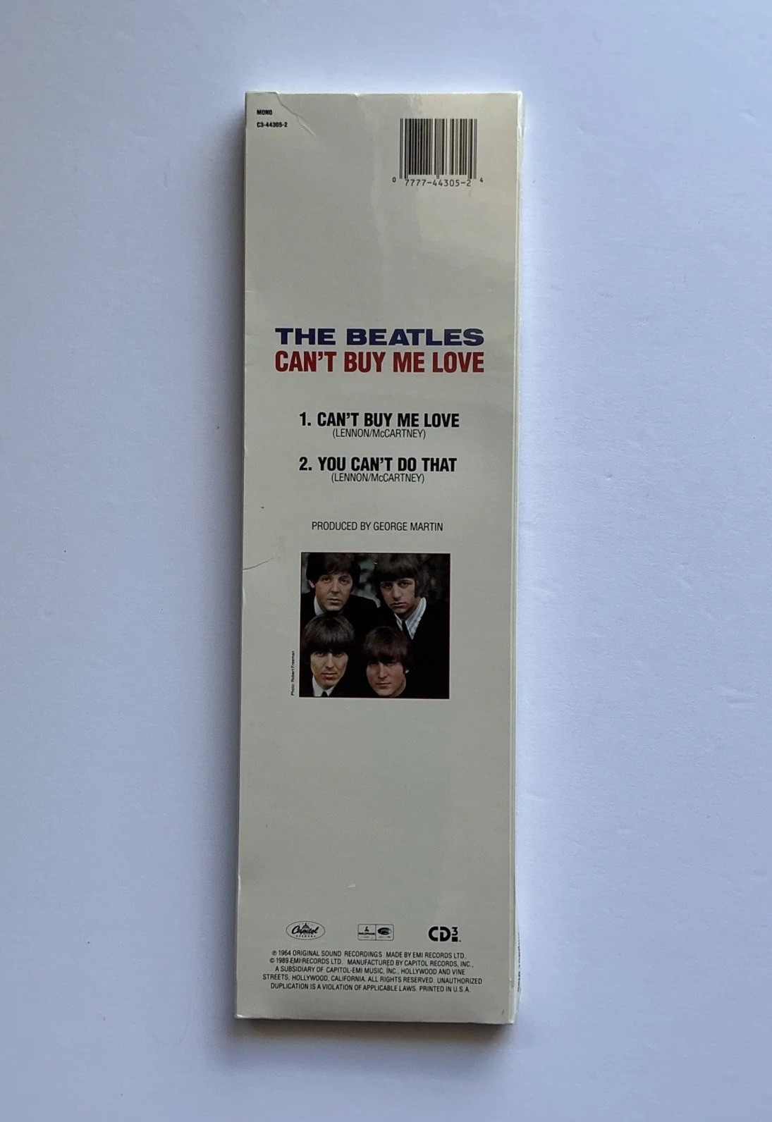 The Beatles 3 inch CD3 Singles 1988-89 Release Lot of 4 New in Sealed Packages