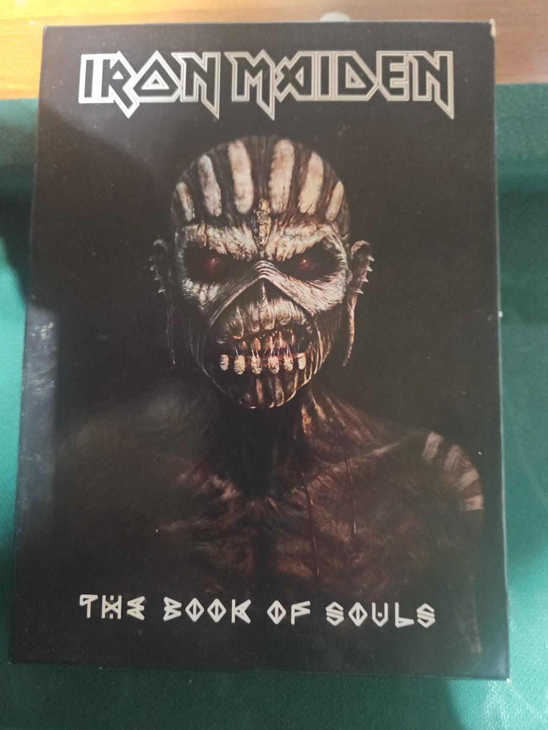 Iron Maiden The Book Of Souls CD 2 Disc Limited Edition Box Set 2015 New Sealed