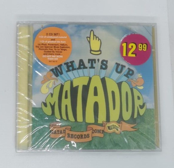 What's Up Matador by Various Artists (2 CD, Aug-1997, Matador)