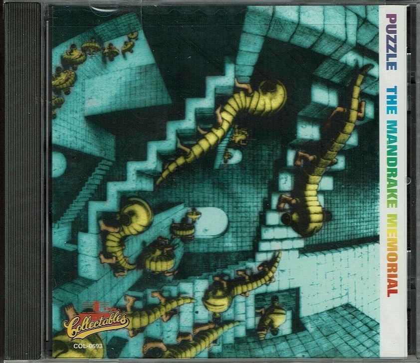 Rare Mandrake Memorial Puzzle CD Collectables OOP