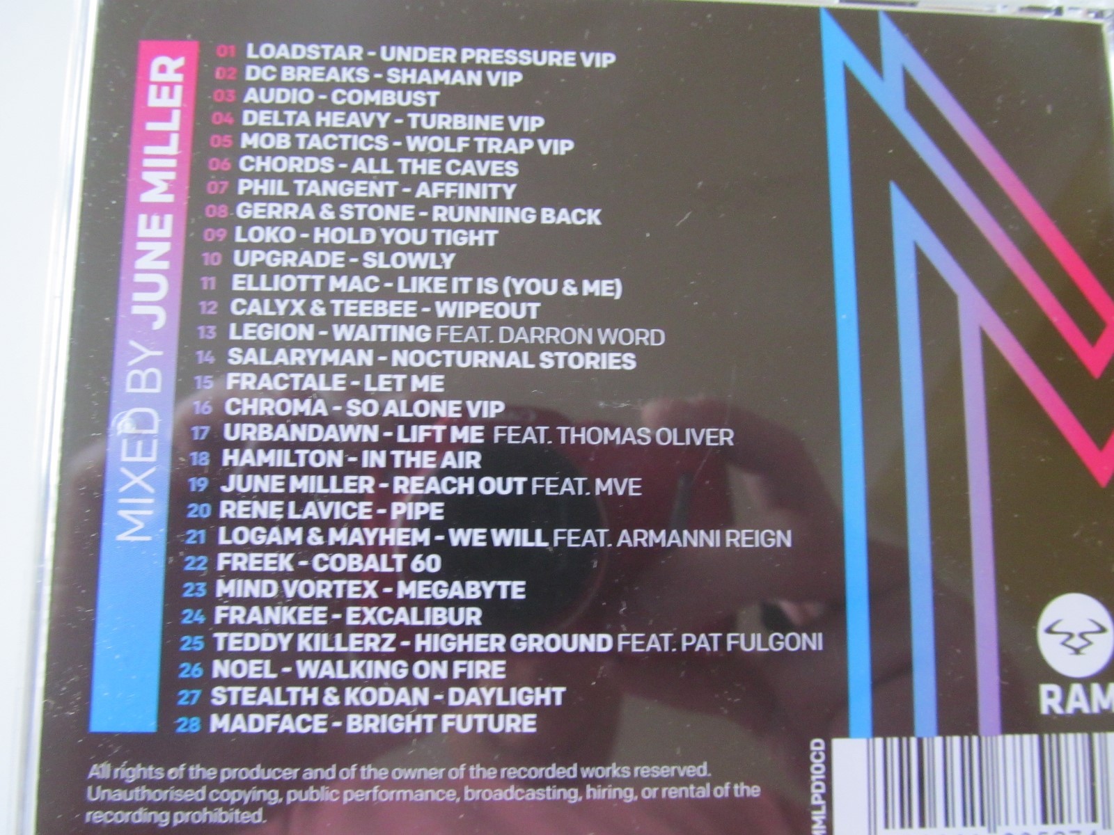 RAM MIAMI DRUM & BASS 2015 JUNE MILLER CD RENE LAVICE DELTA HEAVY AUDIO RECORDS