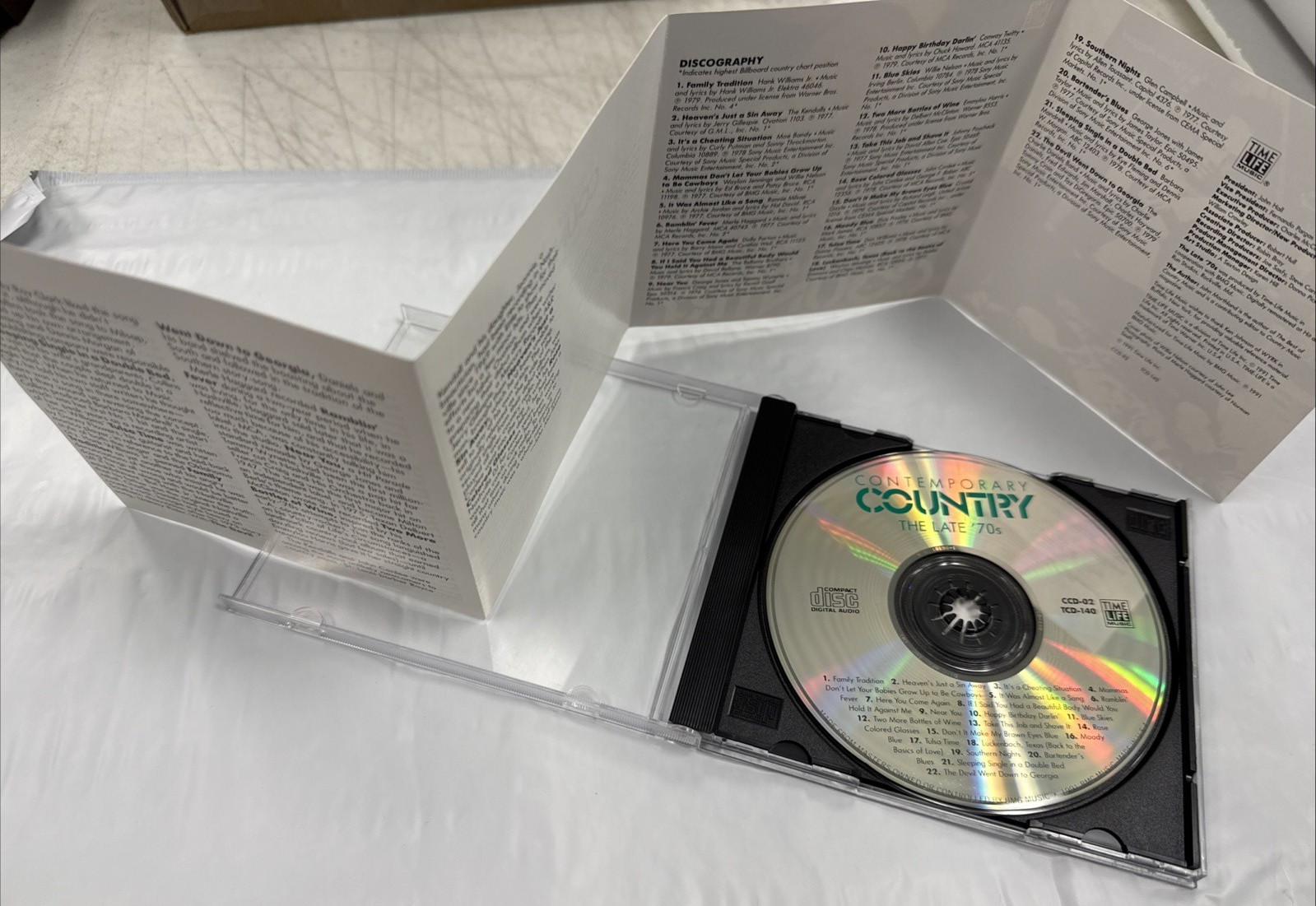 LOT Contemporary Country 19 CD Collection Time Life Music 1970s 1980s Various