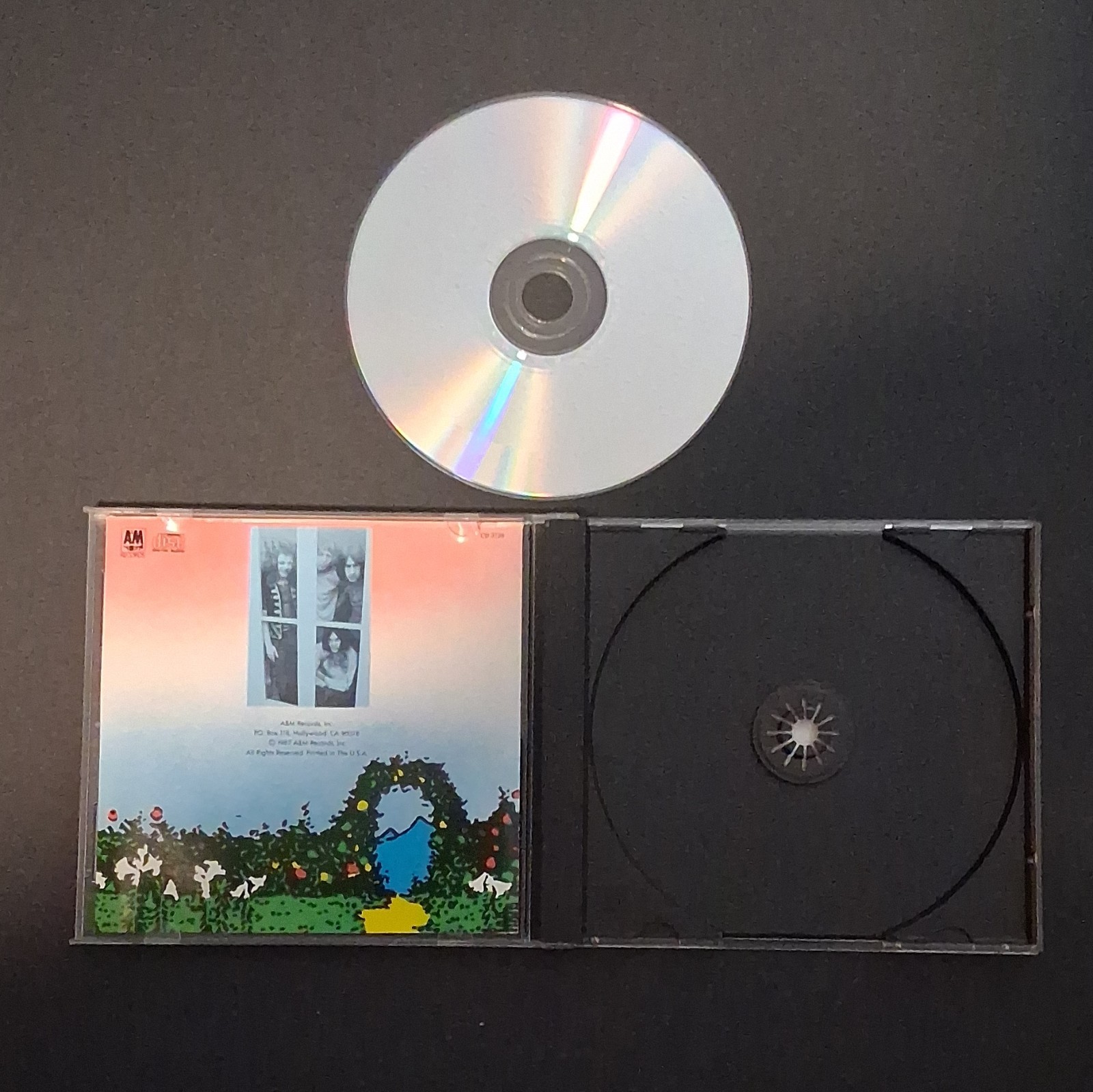 Free Fire & Water CD (1987) A&M Records Rock Album Jewel Case