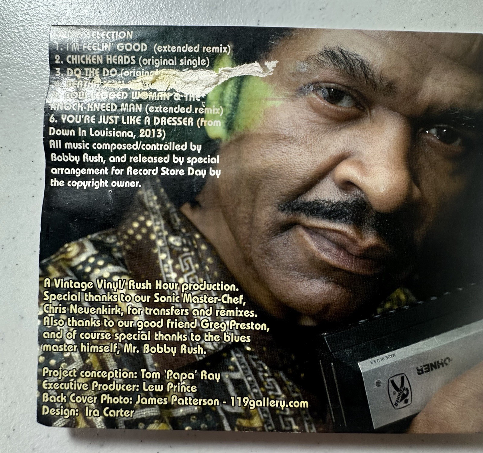 Bobby Rush CD Triple Dynamite Record Store Day Release