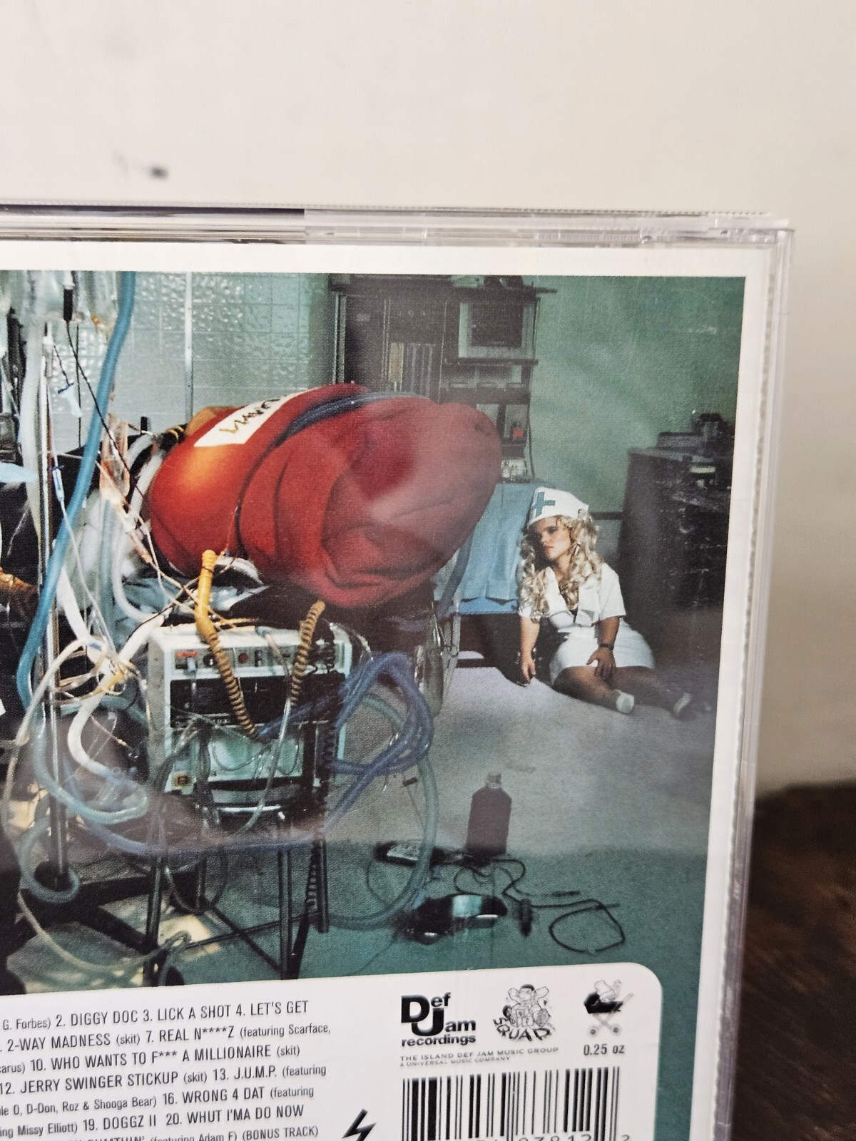 Redman Malpractice CD Def Jam Reggie Def Squad 2001 WORKS Keith Murray Sermon