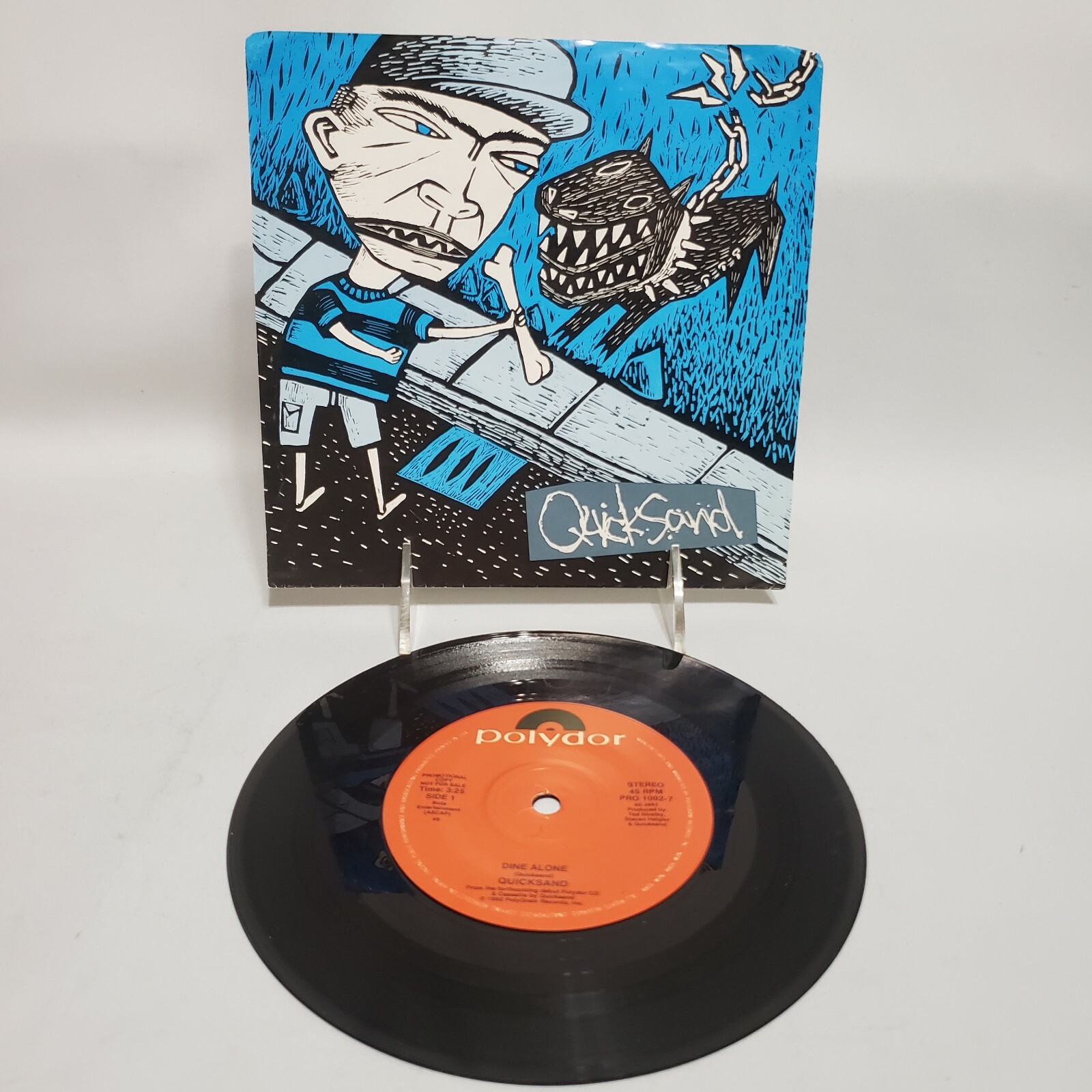 Quicksand Dine Alone / Can Opener 1992 Vinyl 45rpm Polydor Records