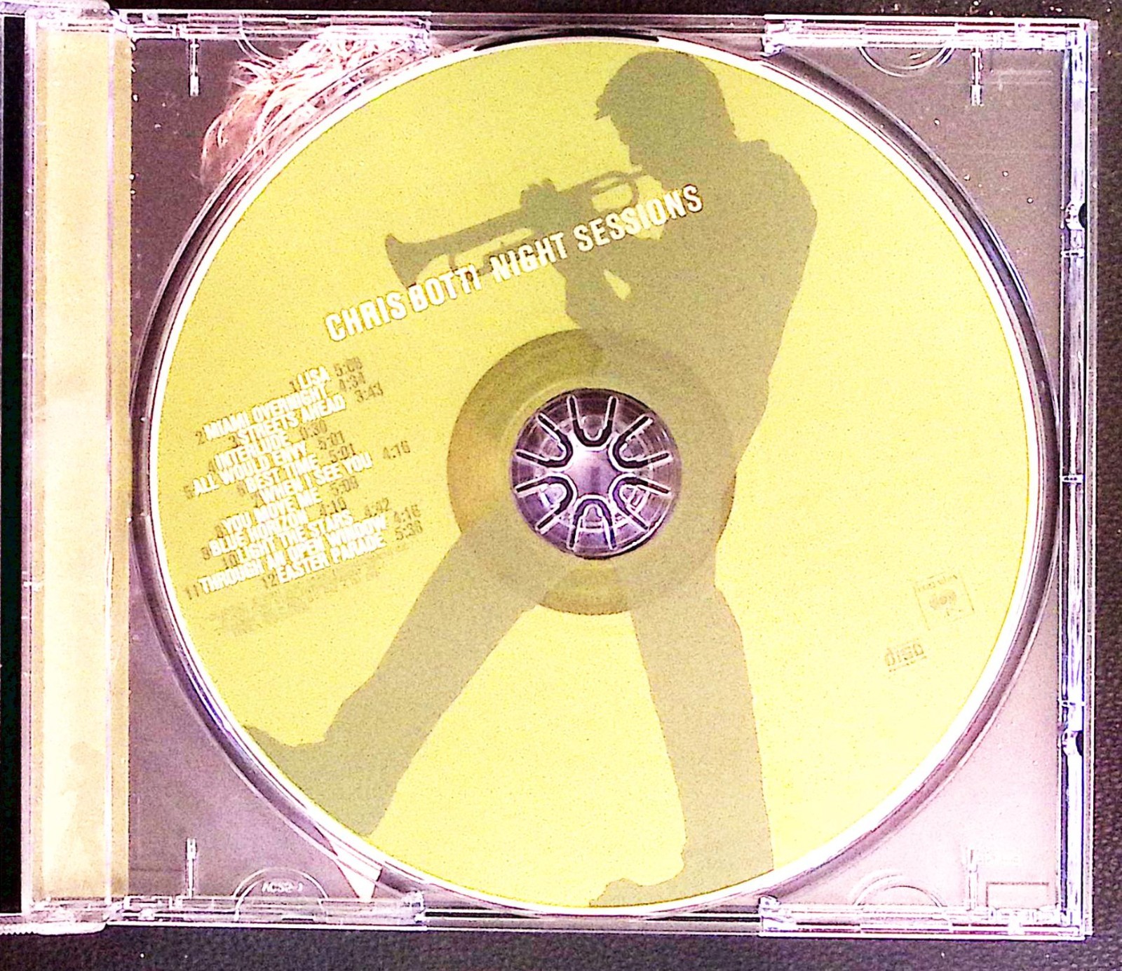 CHRIS BOTTI – NIGHT SESSIONS - COLUMBIA RECORDS CD 7636