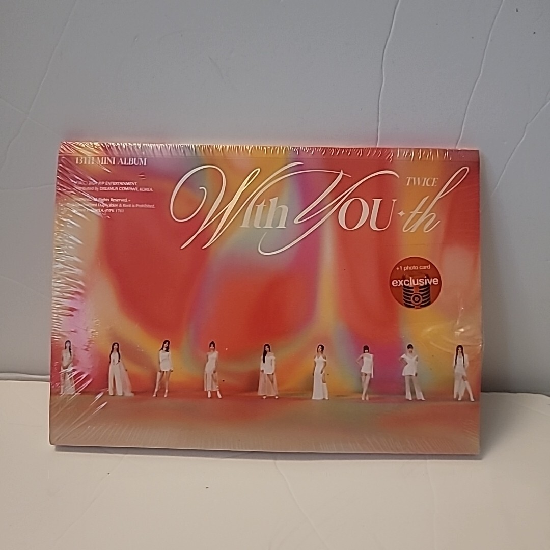 TWICE - With YOU-th (Target Exclusive, CD) 13th Mini Album New/Sealed