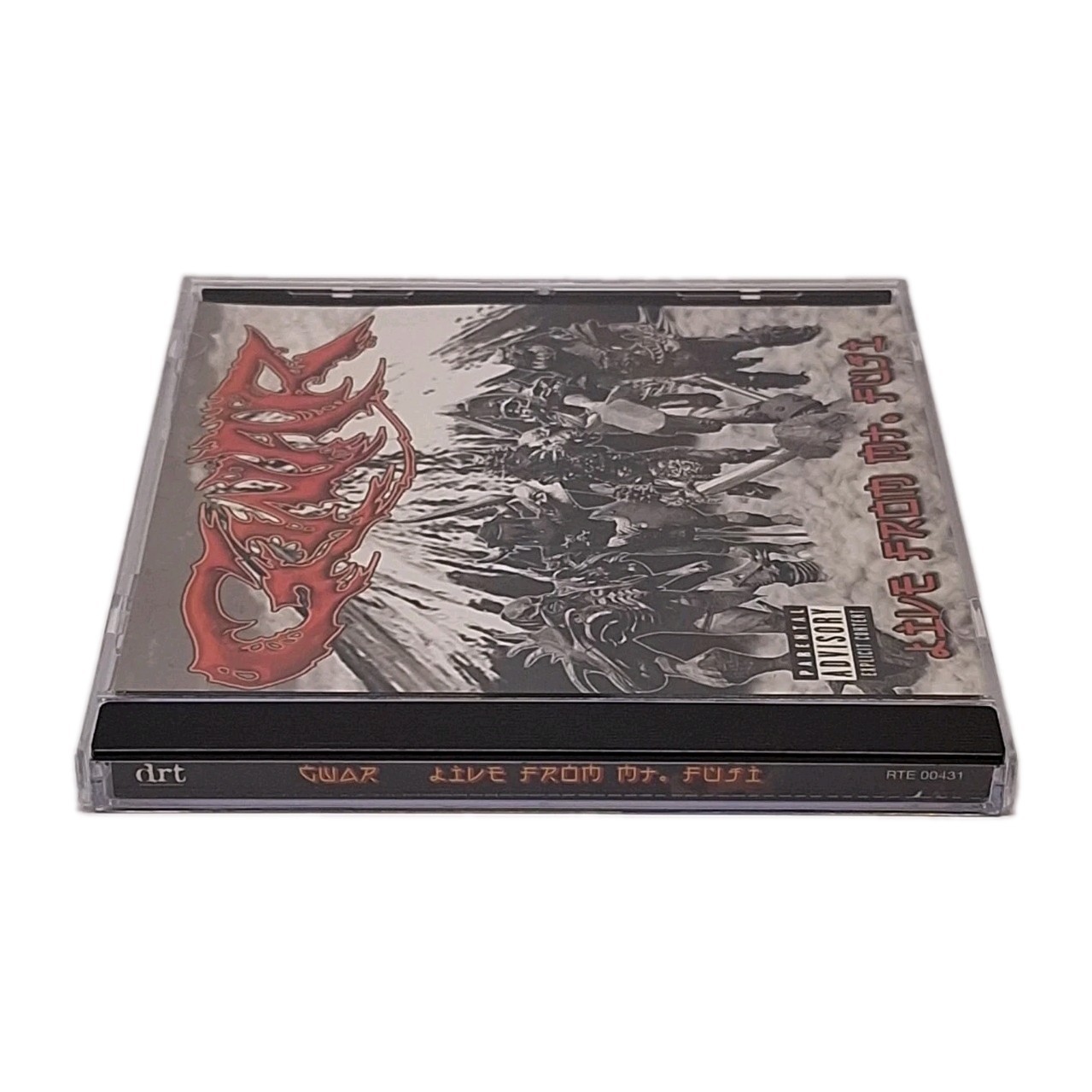 GWAR Live From Mt. Fuji CD 2005 Excellent Condition EX Rare OOP Tested