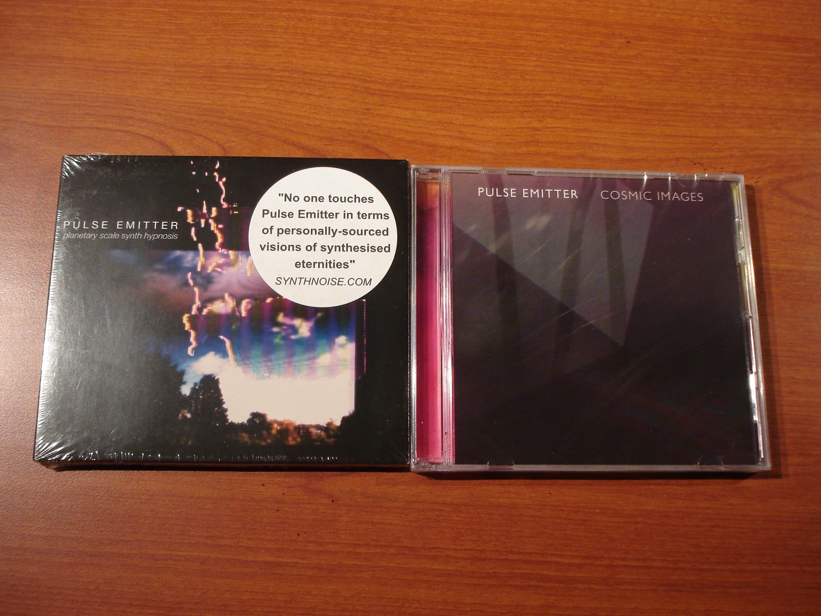 Pulse Emitter ​2 SEALED CD Lot Cosmic Images & Planetary Scale Synth Hypnosis
