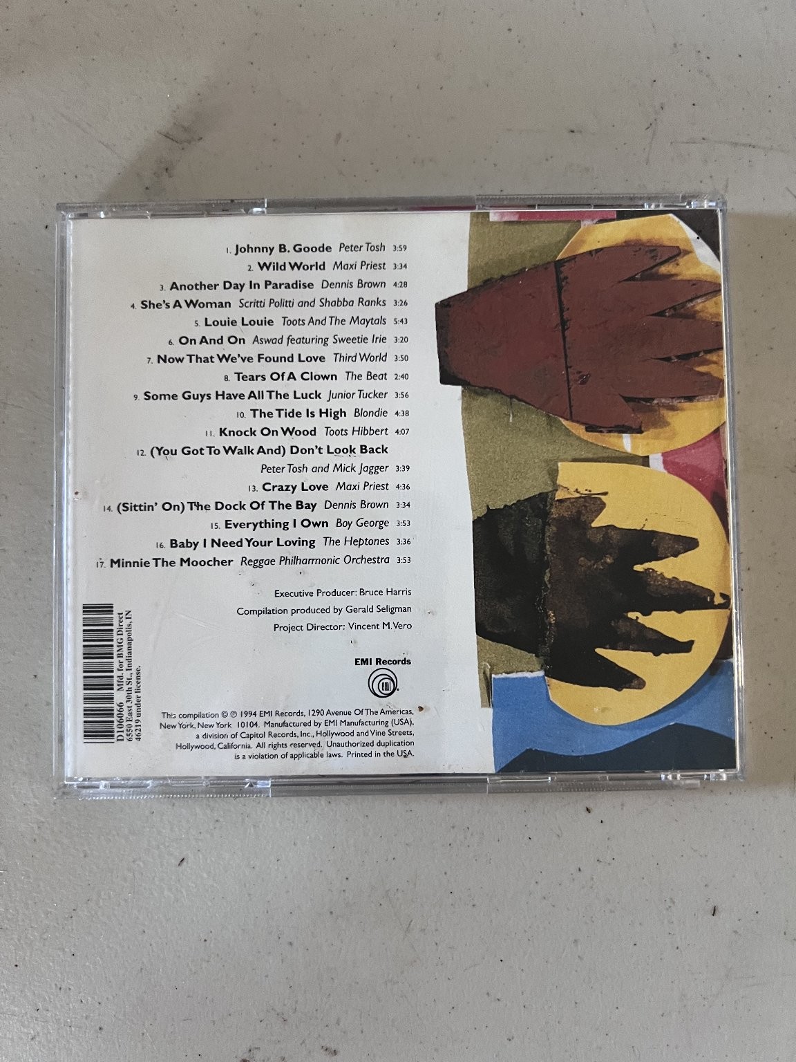 Inna Reggae Stylee CD 1994 Reggae Compilation EMI Records
