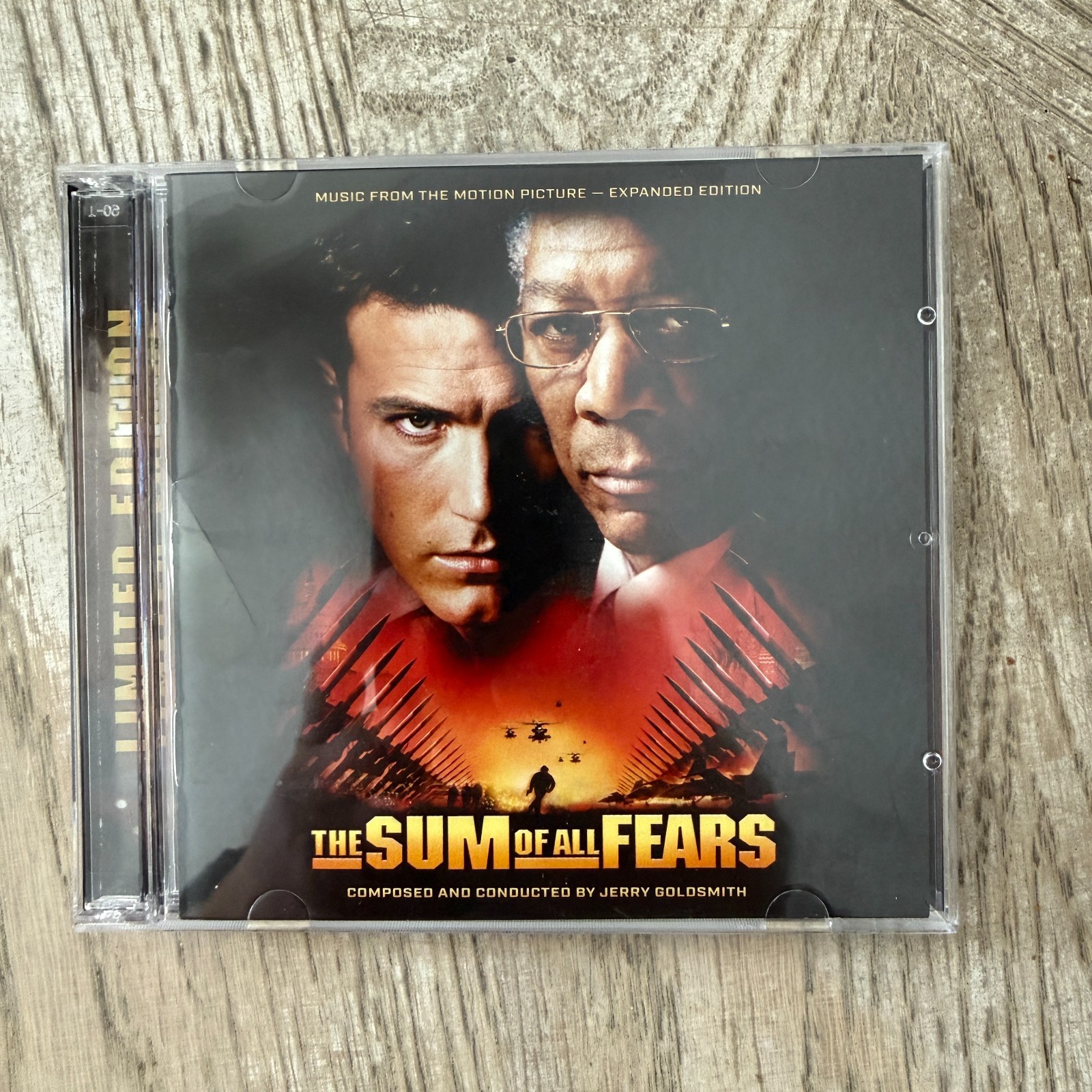 The Sum of All Fears complete score by Jerry Goldsmith La-La Land Records 2CD