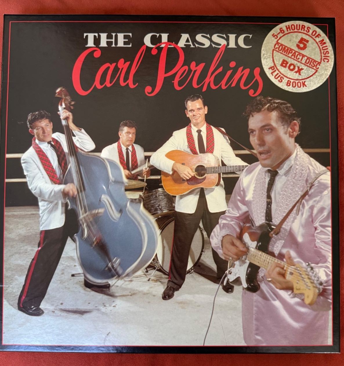 CARL PERKINS-THE CLASSIC- BEAR FAMILY 5 CD BOX SET-LIKE NEW