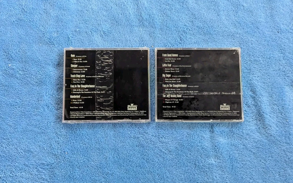 DISCOVERY SAMPLER 2 CD Lot Compilation Rock Alternative Vol. 1 NEW SEALED