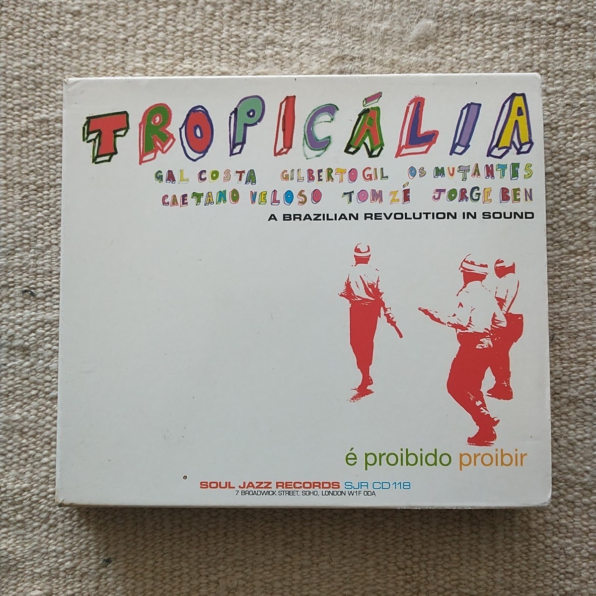 TROPICALIA E PROIBIDO PROIBIR (2005) Brazilian Soul Jazz CD Tracks Gal Costa