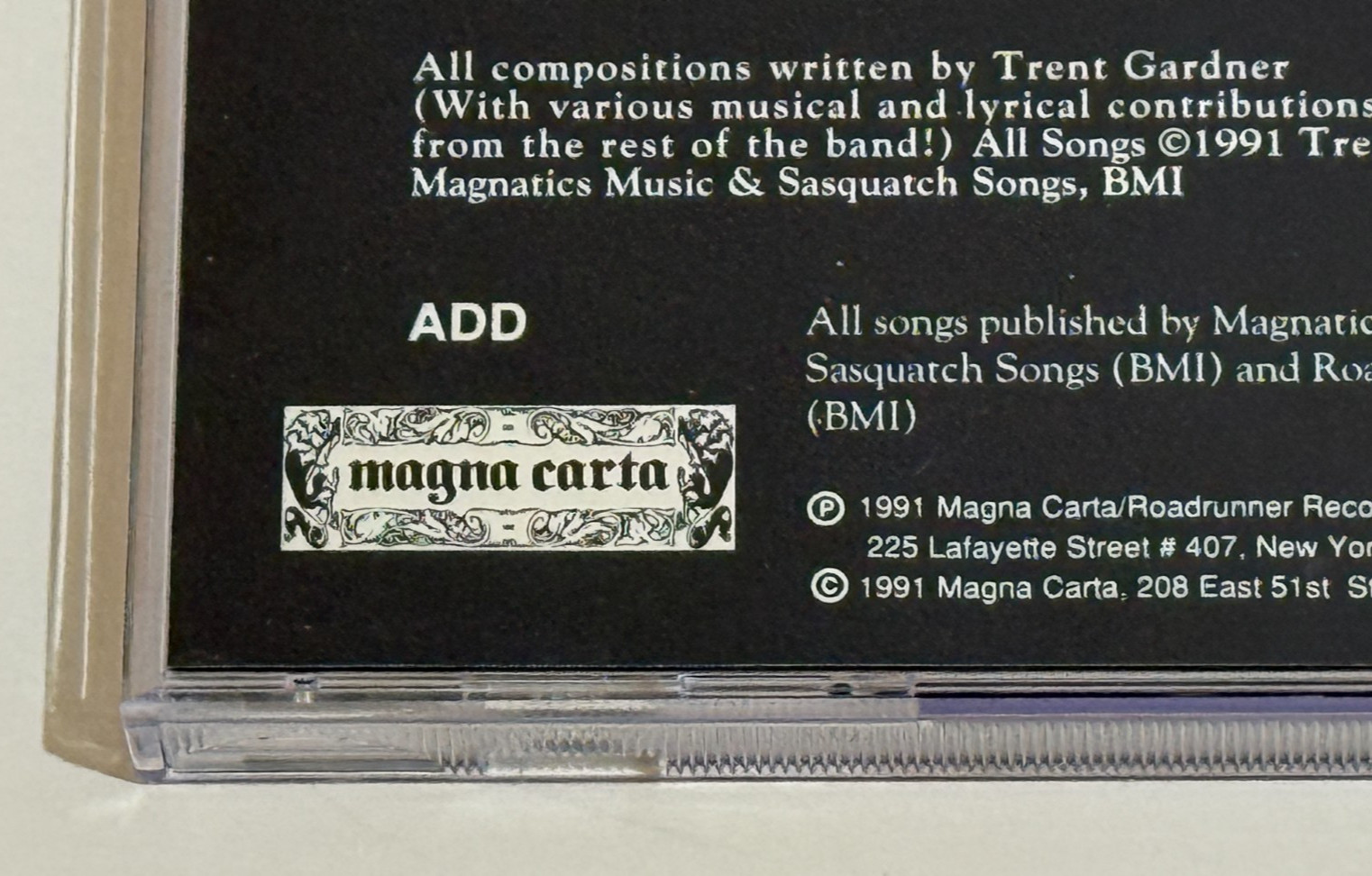 Magellan Hour Of Restoration CD 1991 Magna Carta Progressive Rock