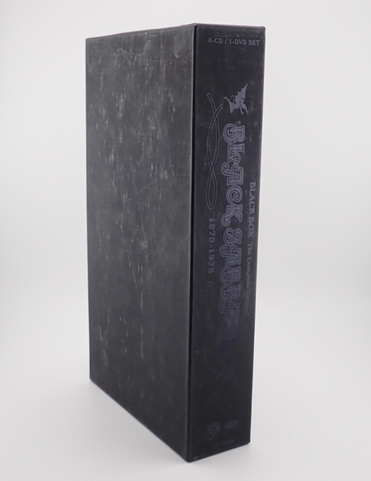 BLACK SABBATH The Black Box Complete Original 1970-1978 8 CD/DVD BOX SET! RARE!