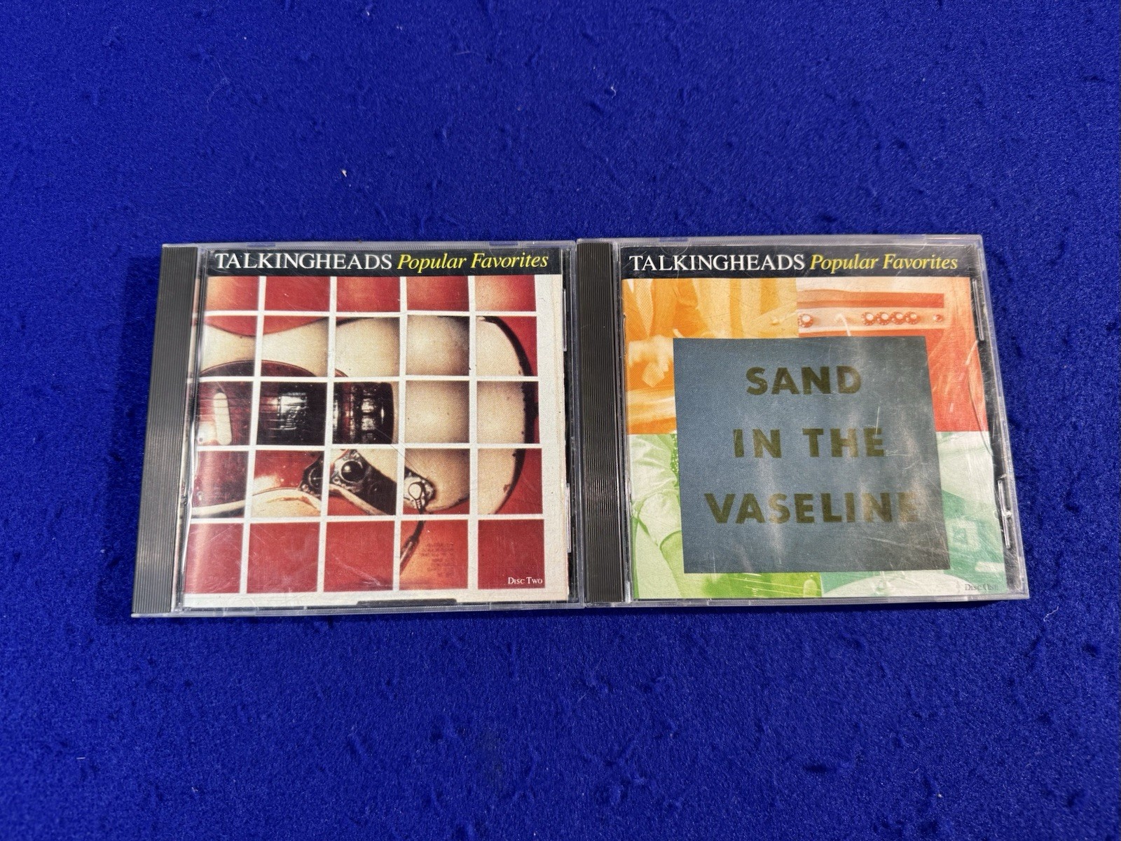 Talking Heads - CD Lot of 2 - Popular Favorites 1 & 2 - Sand in The Vaseline