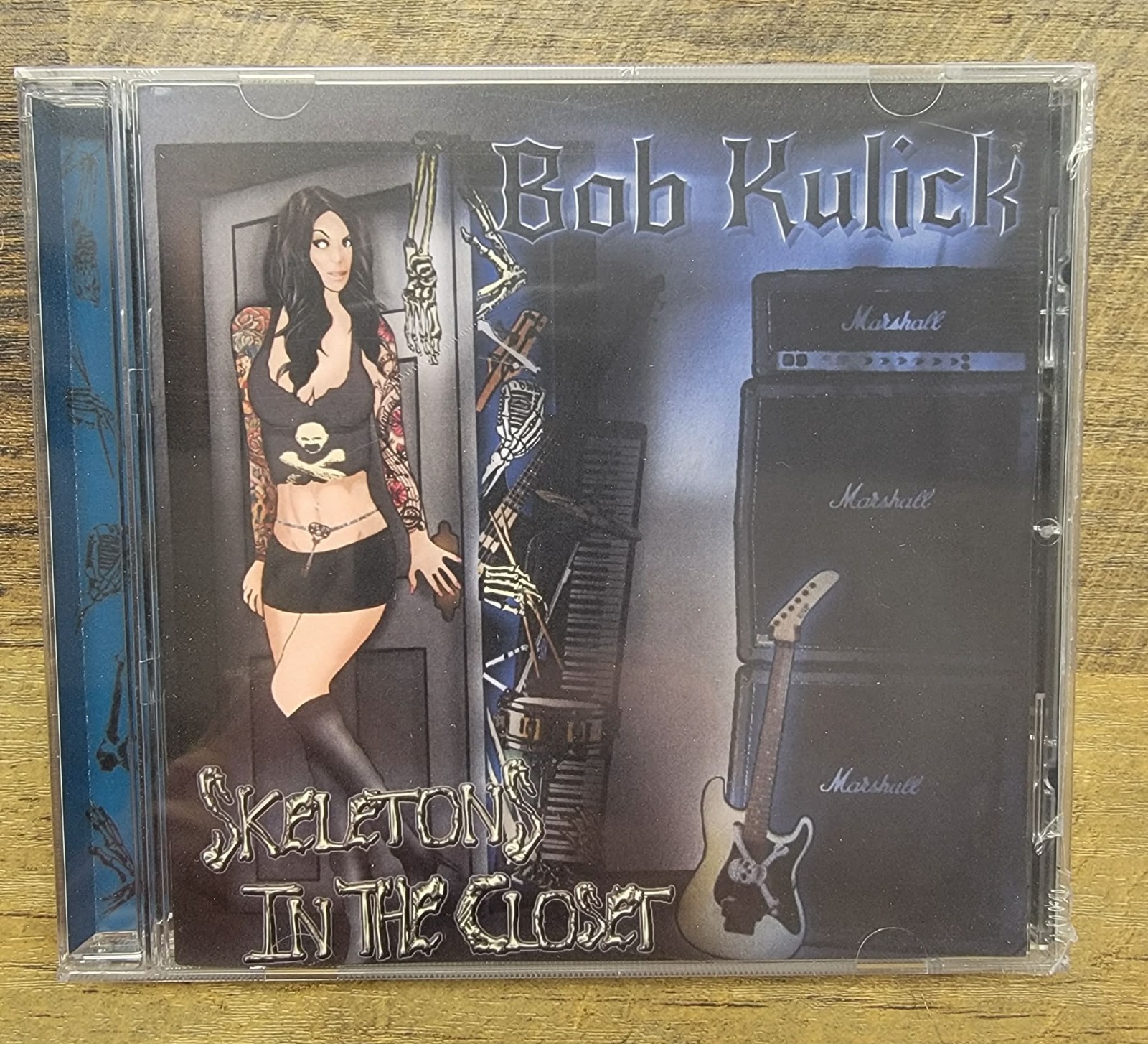 Bob Kulick-Skeletons in Closet CD (New-2017) Metal Sarzo Banali Appice Kiss